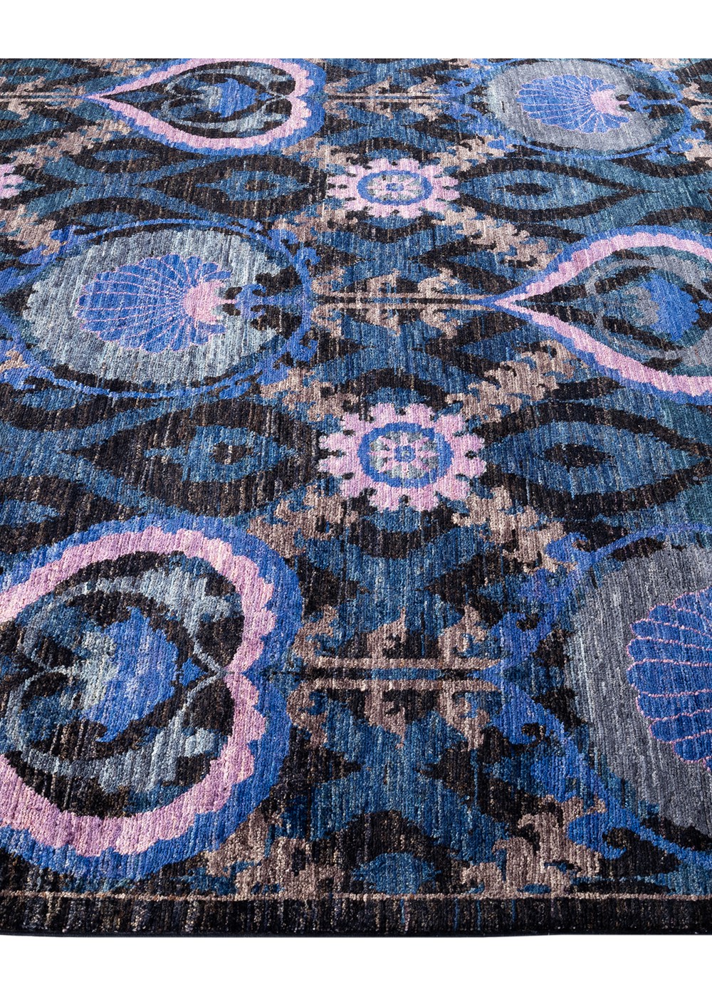 Anor Pink Hand-Woven Wool And Silk Rug 278x190 cm AND234176278X190528