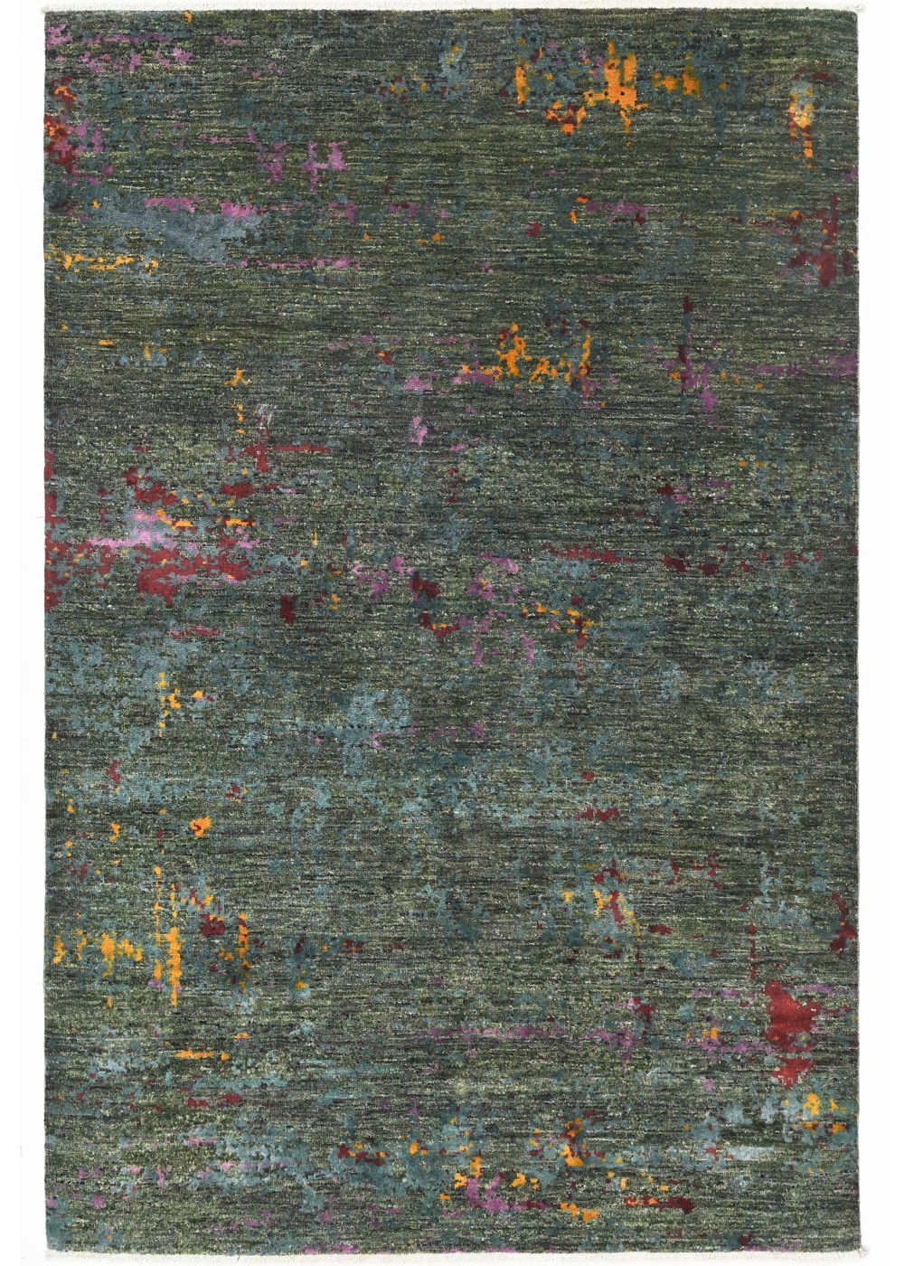 Breeze El Dokuma Yün ve İpek Halı 188x123 cm AND236230188X123231
