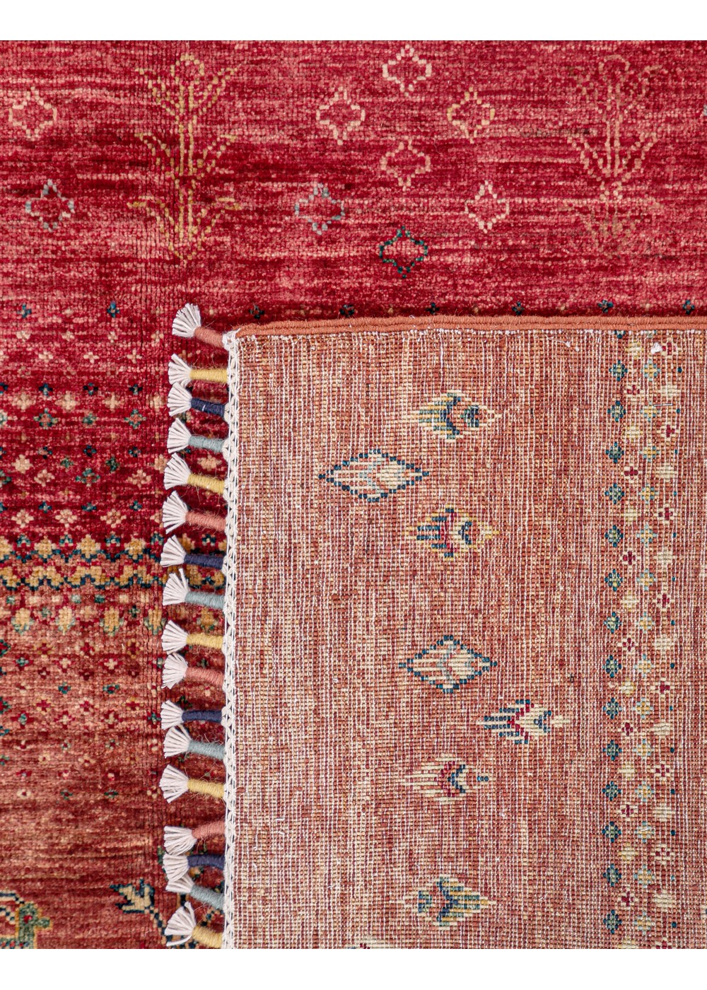 Crimson Cypress El Dokuma Yün ve İpek Halı 241x167 cm AND237070241X167402