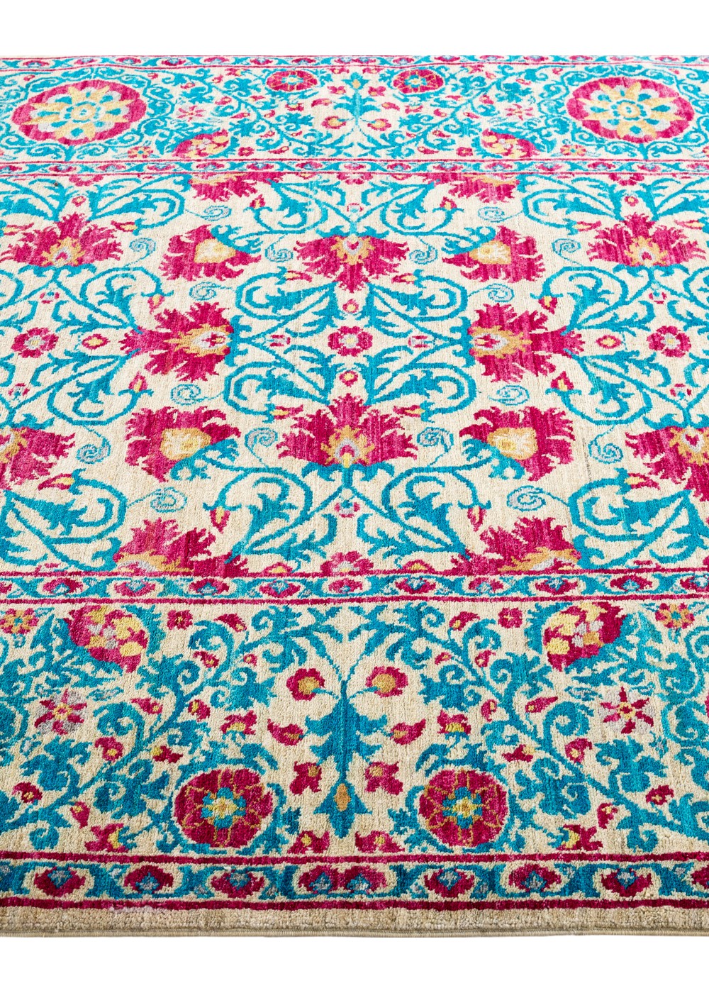 Fergana El Dokuma Yün ve İpek Halı 236x153 cm AND236165236X153361