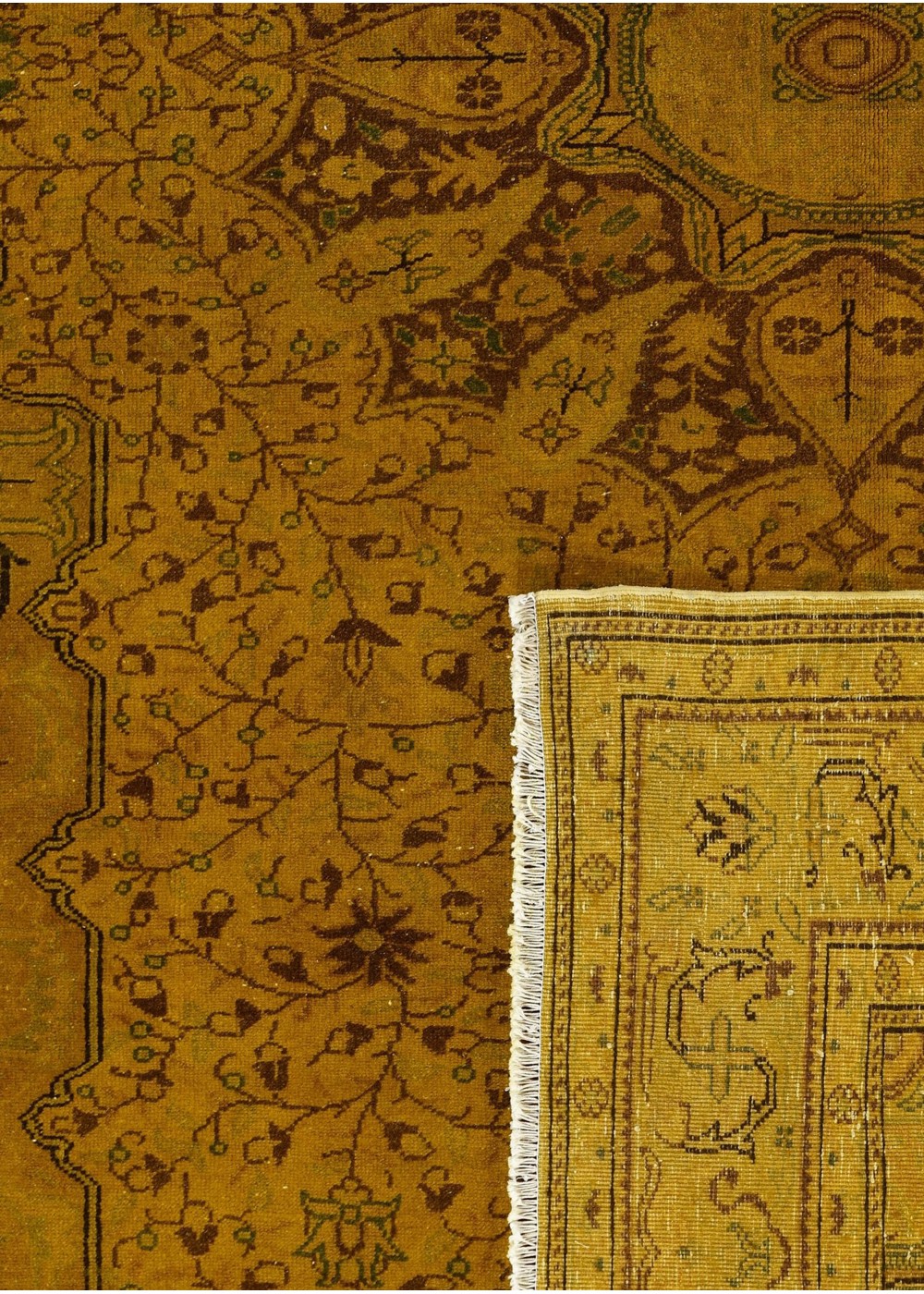 Amber Relic Vintage El Dokuma Yün Halı 302x198 cm AND184009302X198598