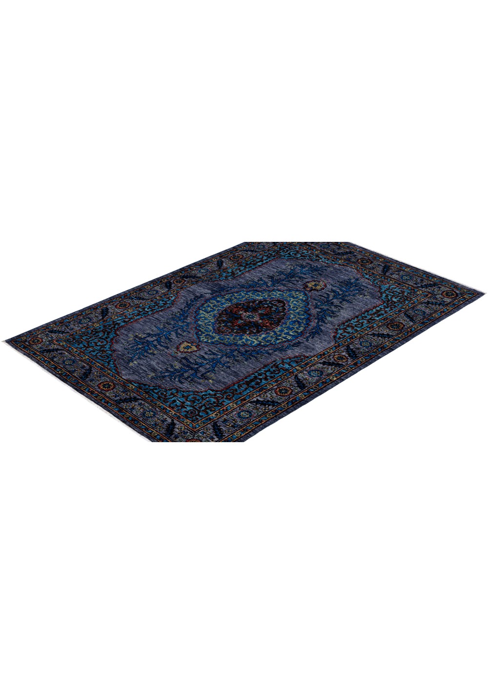 Sapphire Elegance El Dokuma Yün Halı 181x120 cm AND238151181X120217