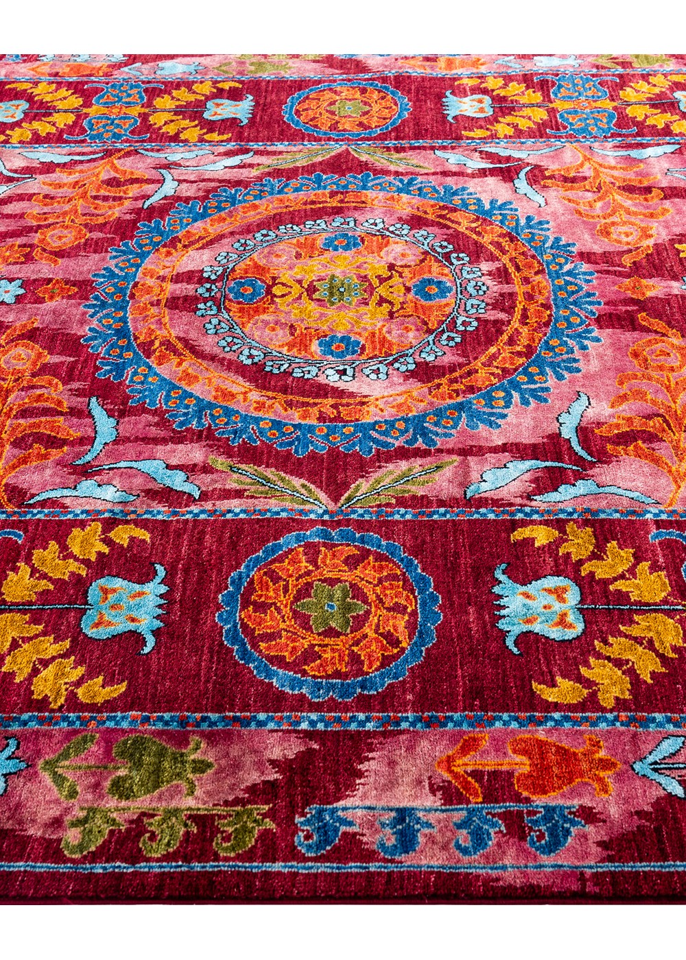 Khiva El Dokuma Yün ve İpek Halı 255x182 cm AND237207255X182464
