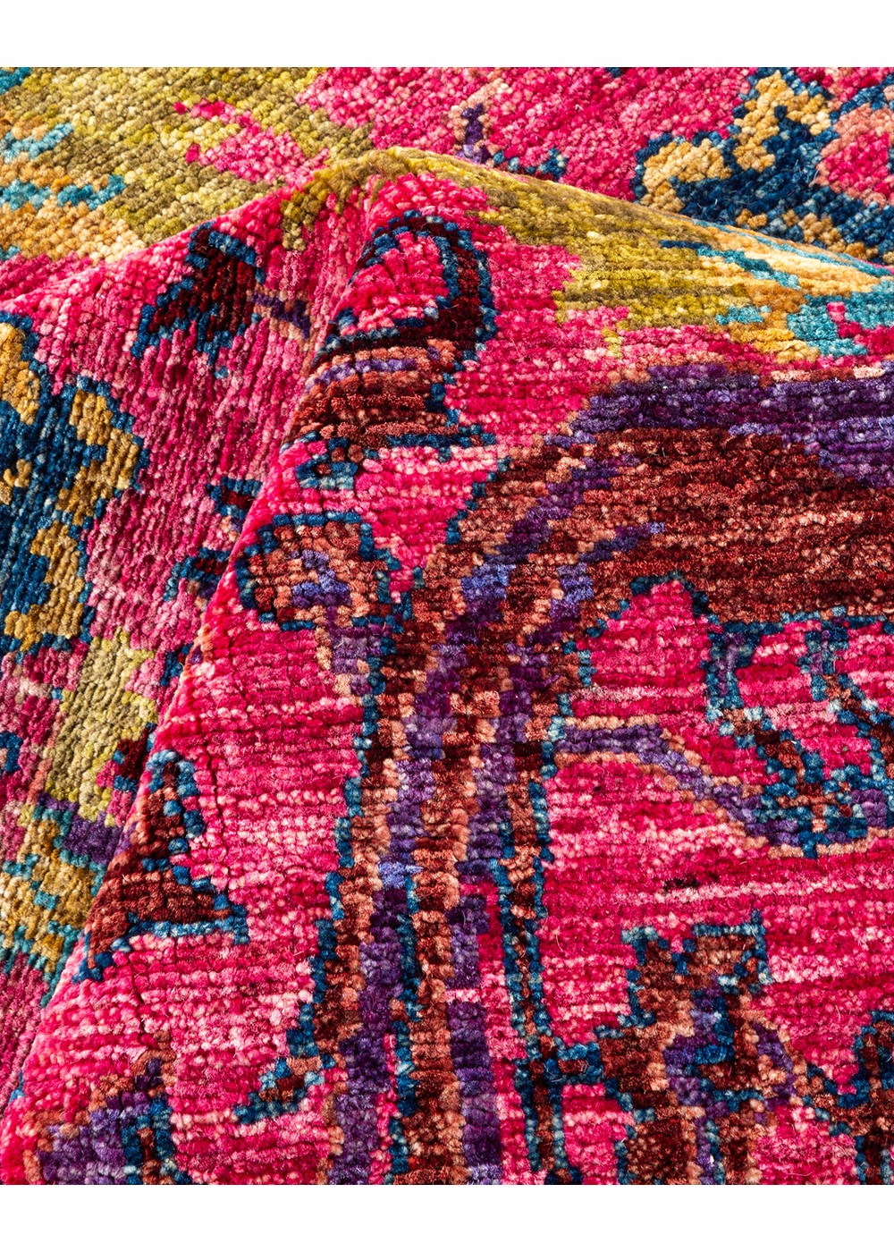 Morris El Dokuma Yün ve İpek Halı 221x154 cm AND234181221X154340