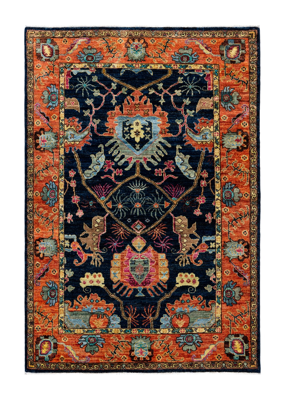 Golden Mirage El Dokume Yün Halı 183x125 cm AND238149183X125229