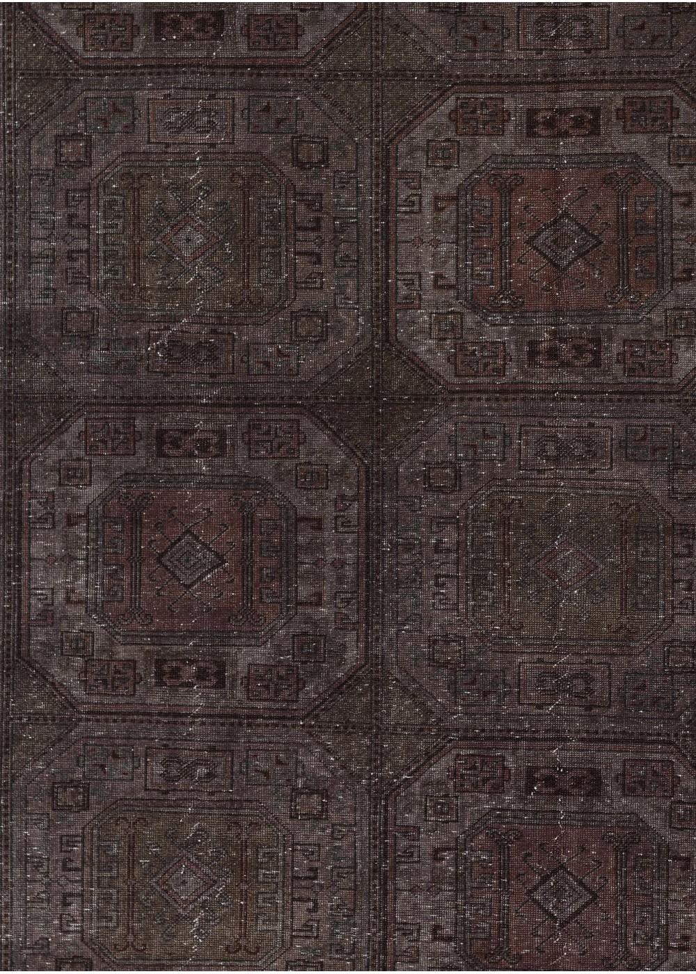 Seljuk Obsidian Vintage El Dokuma Yün Halı 298x193 cm AND185020298X193575