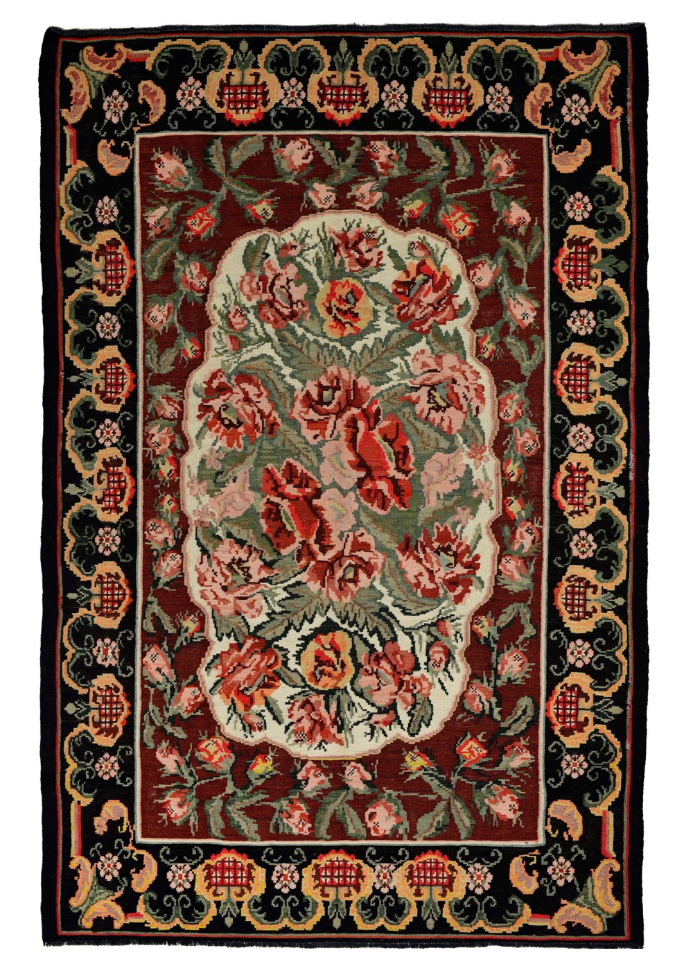 Carmeline El Dokuma Yün Kilim 285x193 cm AND092023285X19355