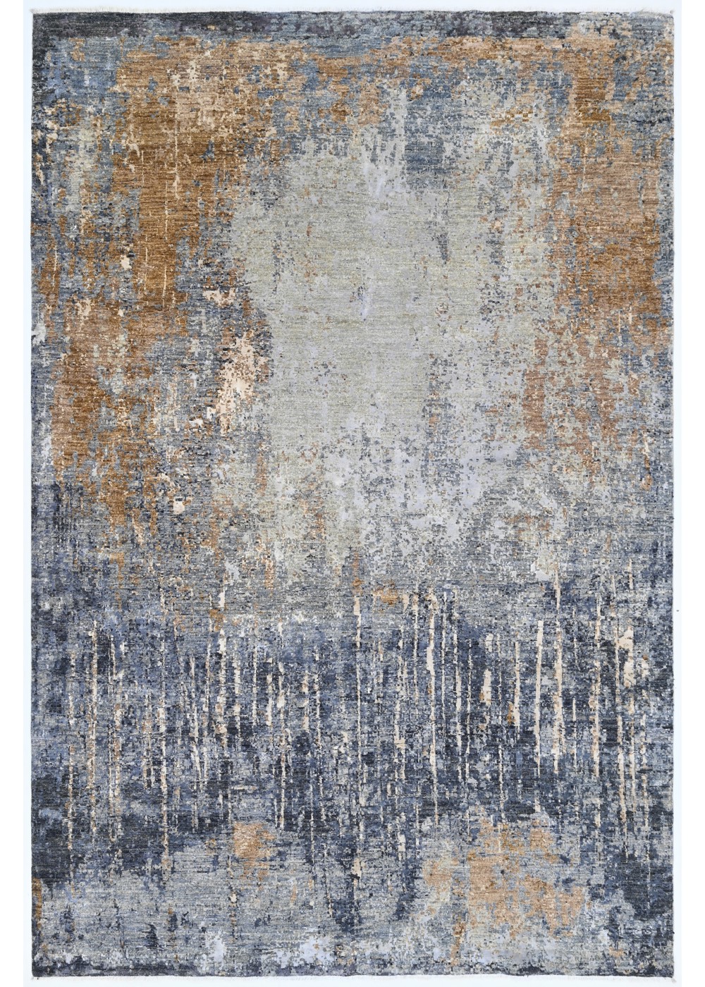 Abstracta Hand-Woven Wool And Silk Rug 302x199 cm AND237078302X199601