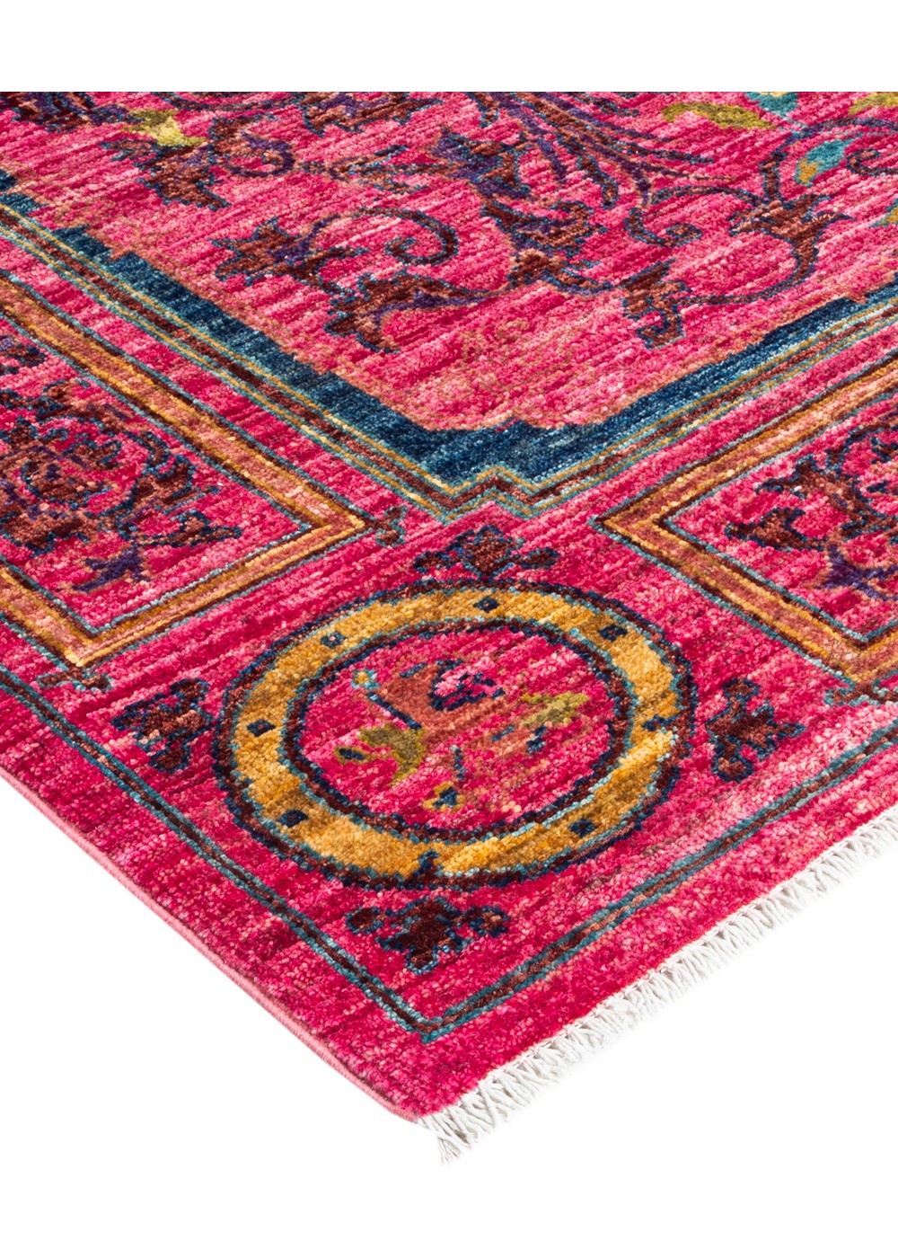 Morris El Dokuma Yün ve İpek Halı 221x154 cm AND234181221X154340