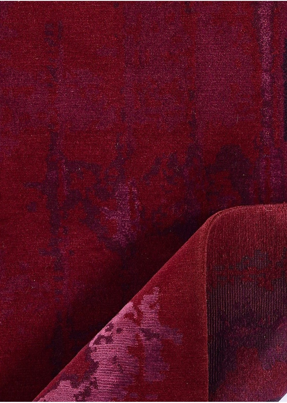 Velorra El Dokuma Yün ve İpek Halı 242x175 cm DSG13KIRMIZI242X175421