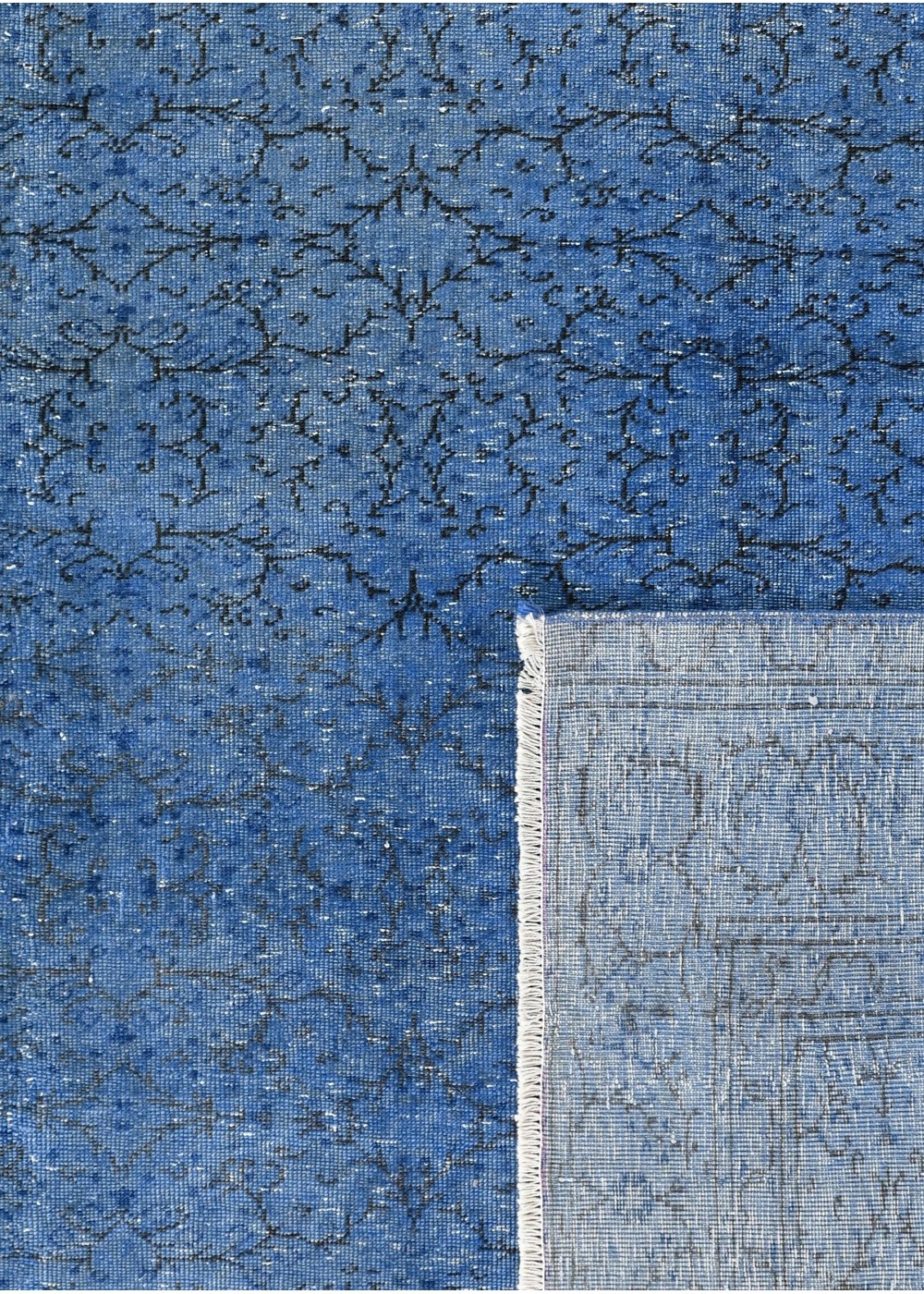 Celestial Blue Vintage El Dokuma Yün Halı 293x202 cm AND185032293X202592