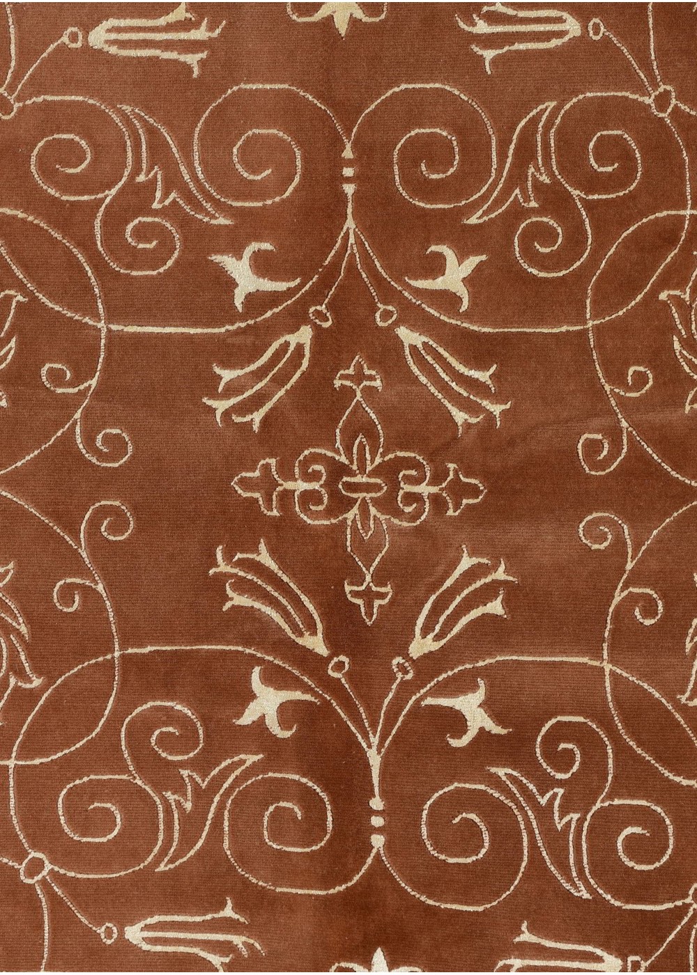 Aurenza El Dokuma Yün ve İpek Halı 168x168 cm AND182099168X168282
