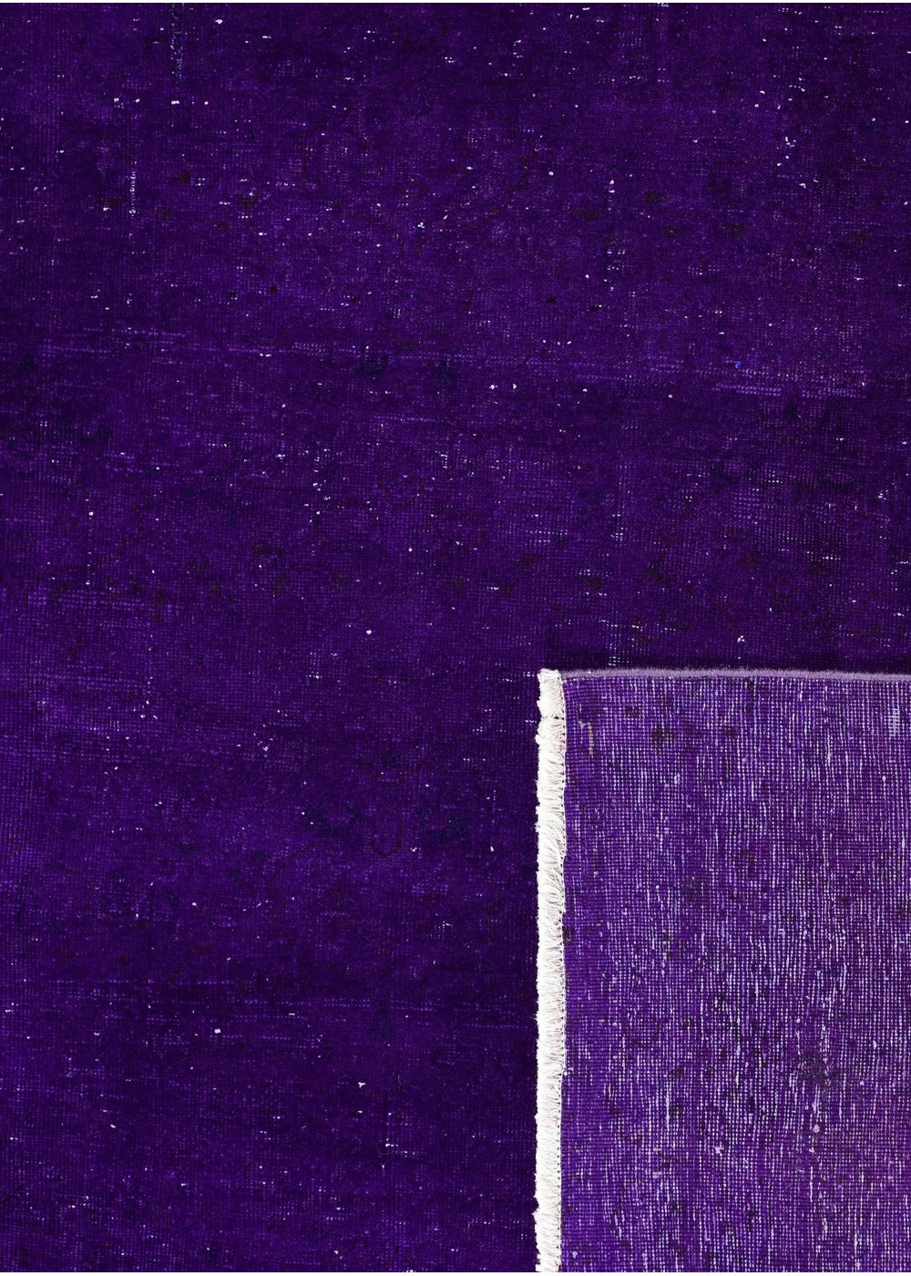 Aubergine Bloom Vintage El Dokuma Yün Halı 287x193 cm AND183051287X193554
