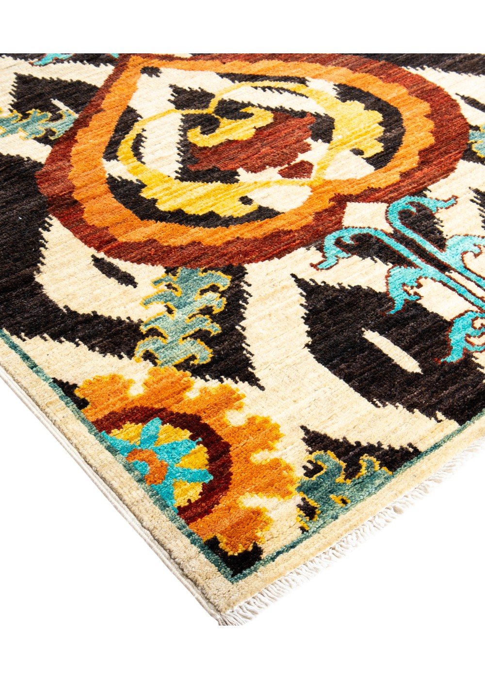Anor El Dokuma Yün ve İpek Halı 292x080 cm AND236270292X080234