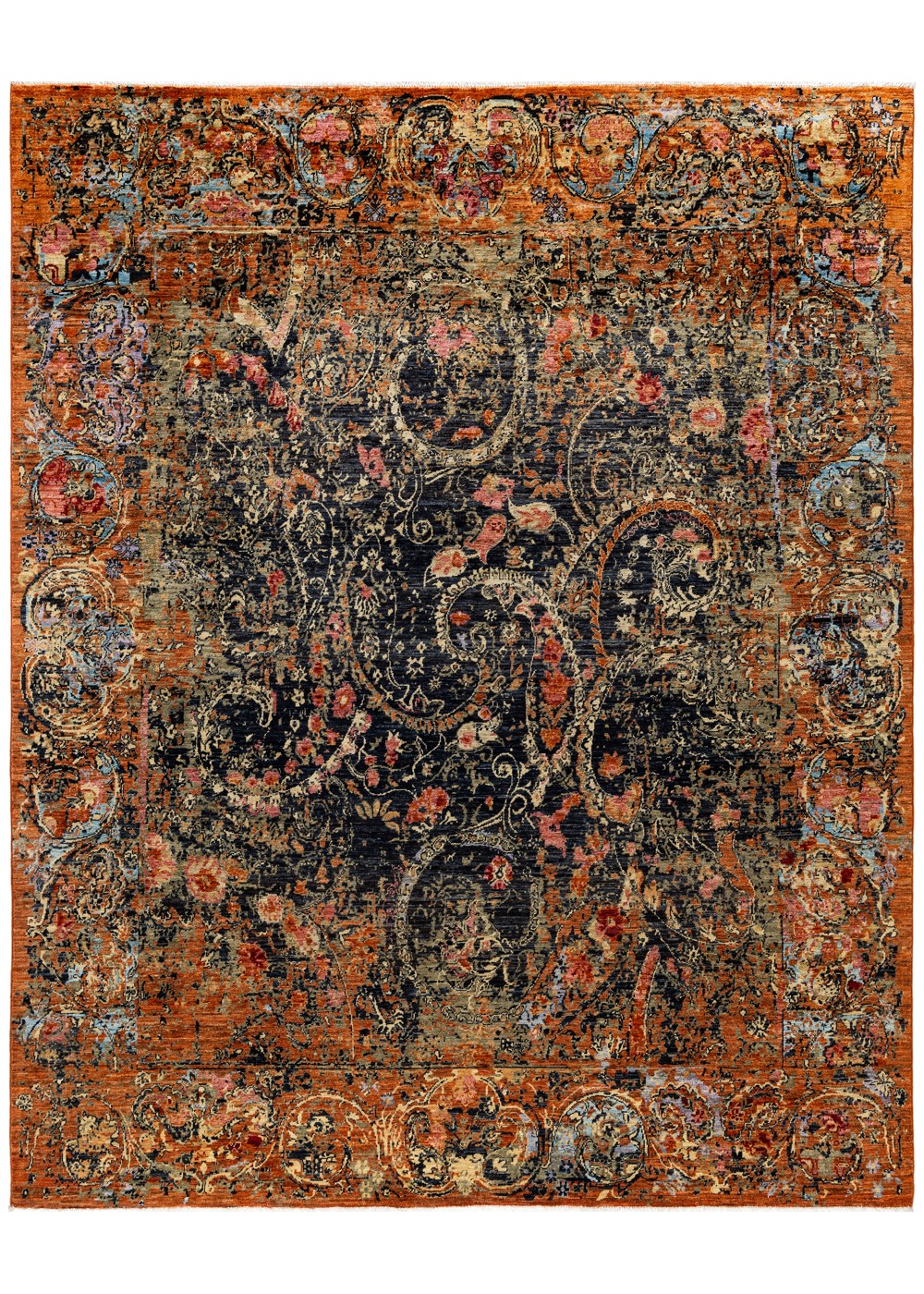 Baroque Org El Dokuma Yün ve İpek Halı 297x246 cm AND238102297X246731