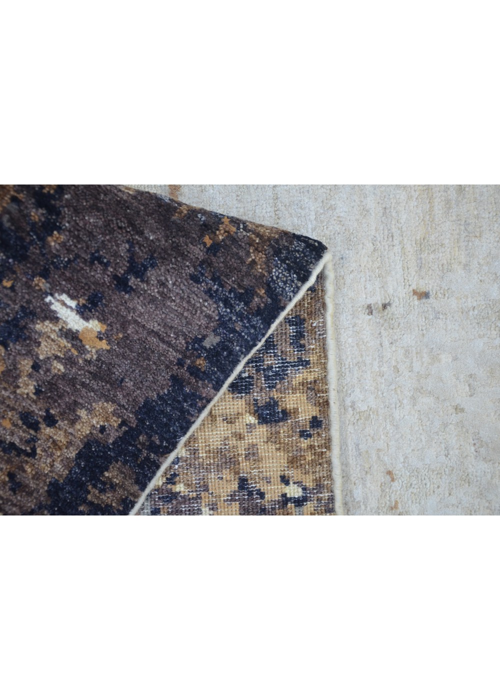 Terra Abstract El Dokuma Yün ve İpek Halı 183x121 cm AND236302183X121221