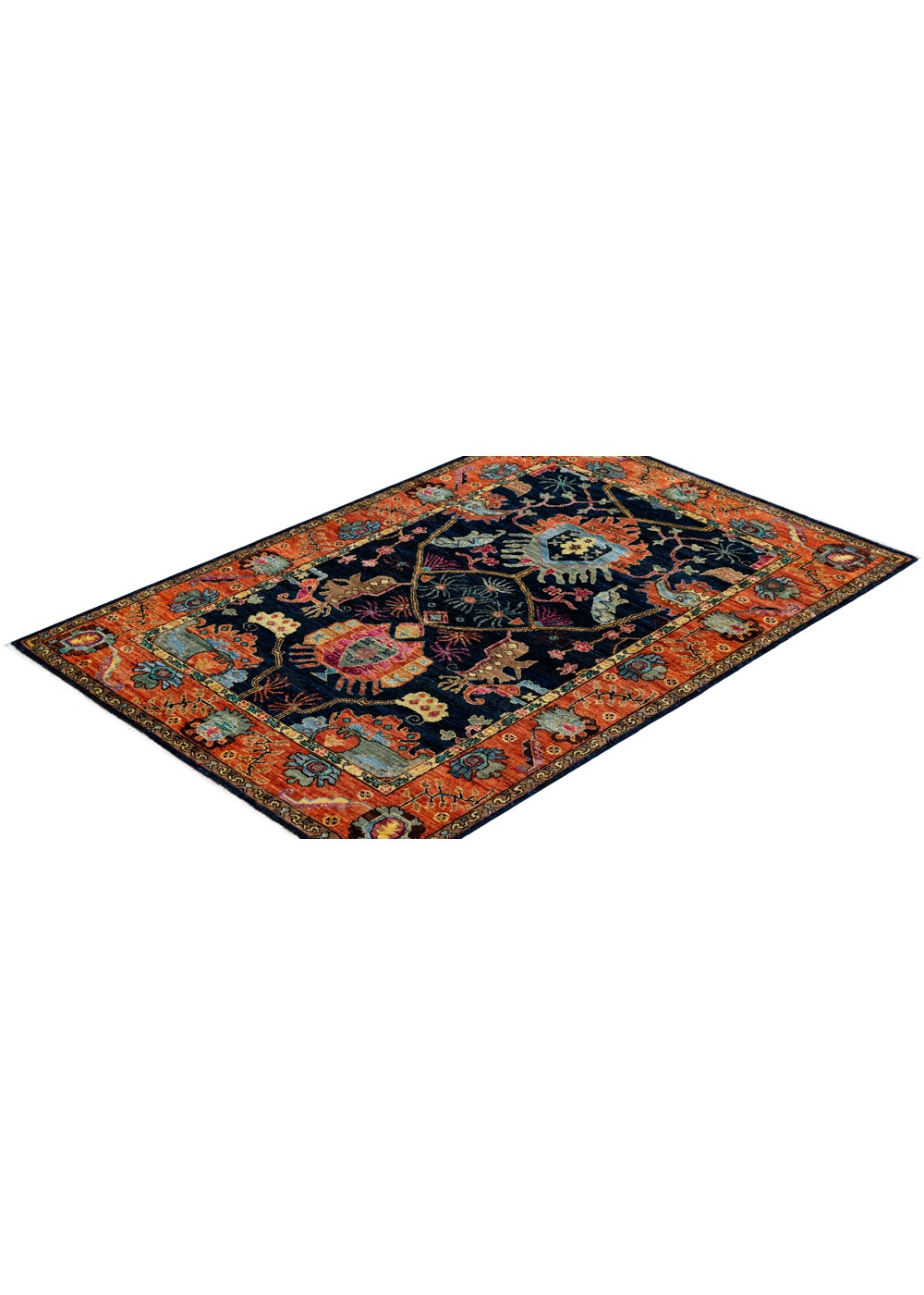 Golden Mirage El Dokume Yün Halı 183x125 cm AND238149183X125229