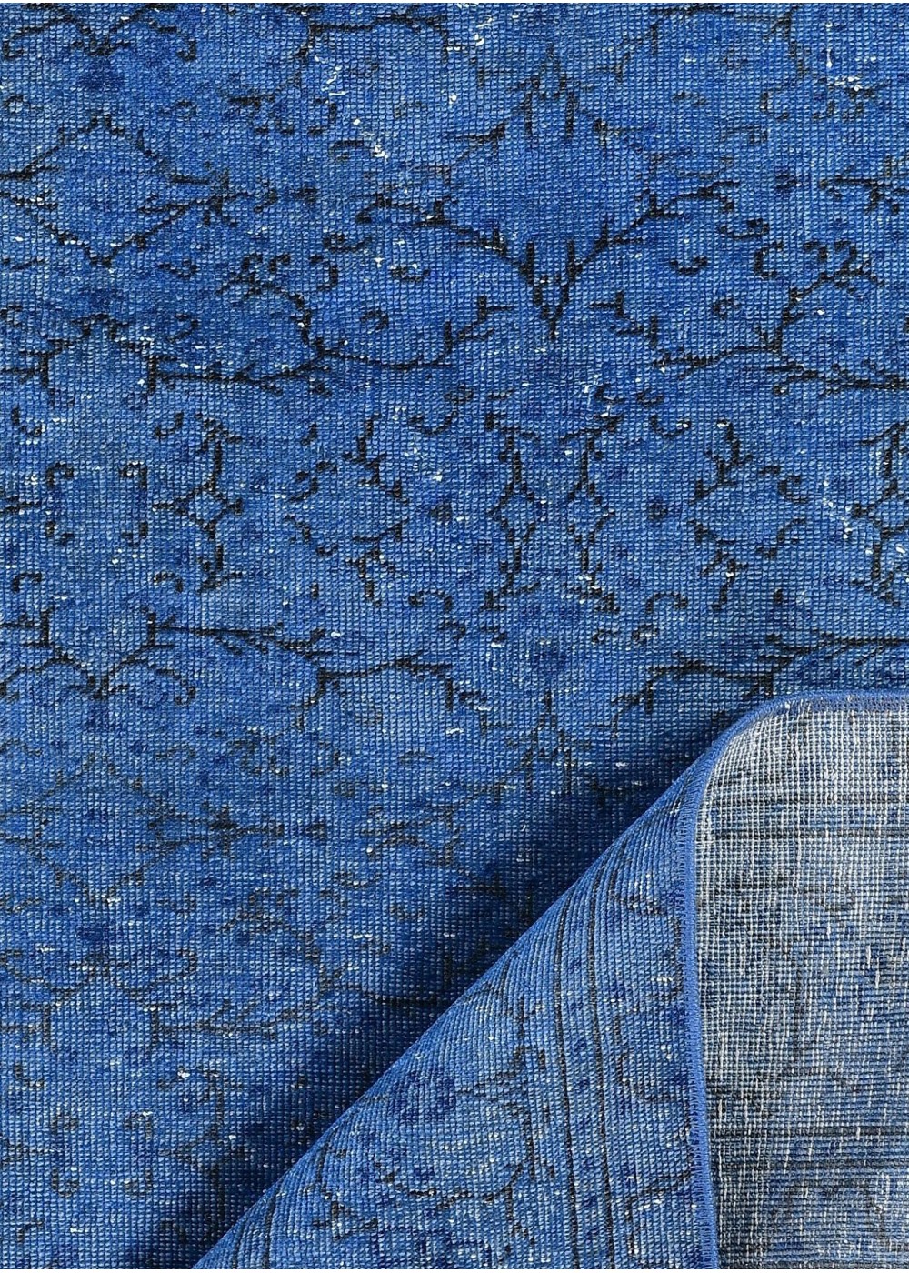 Celestial Blue Vintage El Dokuma Yün Halı 293x202 cm AND185032293X202592