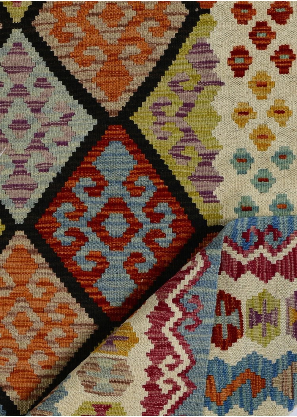 Kaleido El Dokuma Yün Kilim 298x209 cm AND236402298X209623