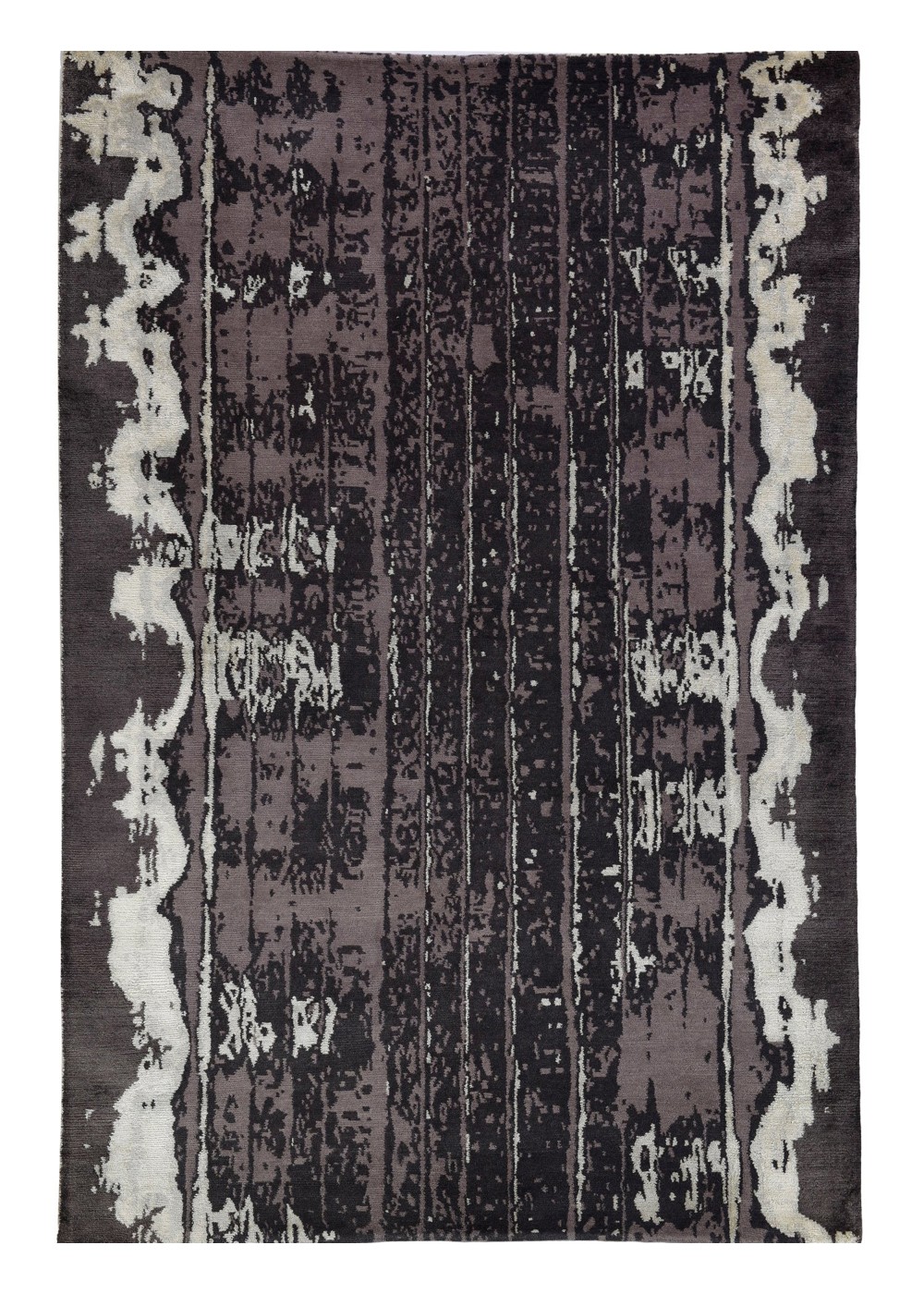 Velorra Grey El Dokuma Yün ve İpek Halı 241x170 cm NPL102108241X17041