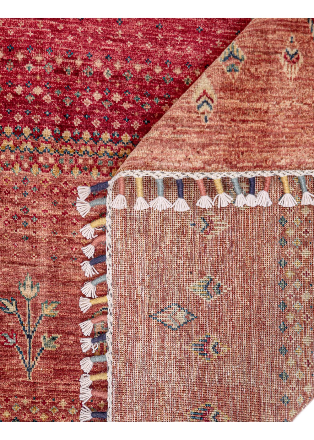 Crimson Cypress El Dokuma Yün ve İpek Halı 241x167 cm AND237070241X167402