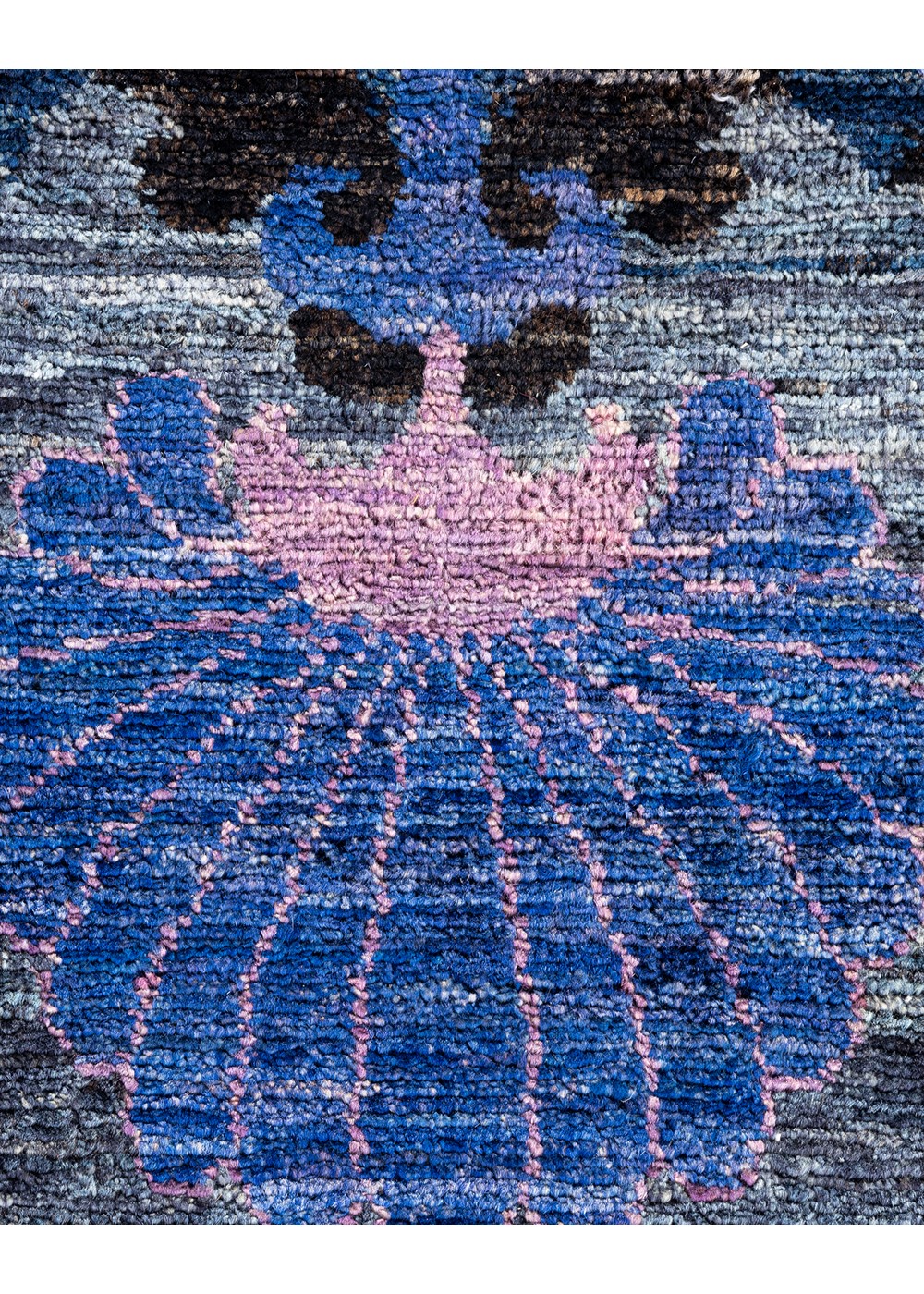 Anor Pink Hand-Woven Wool And Silk Rug 278x190 cm AND234176278X190528