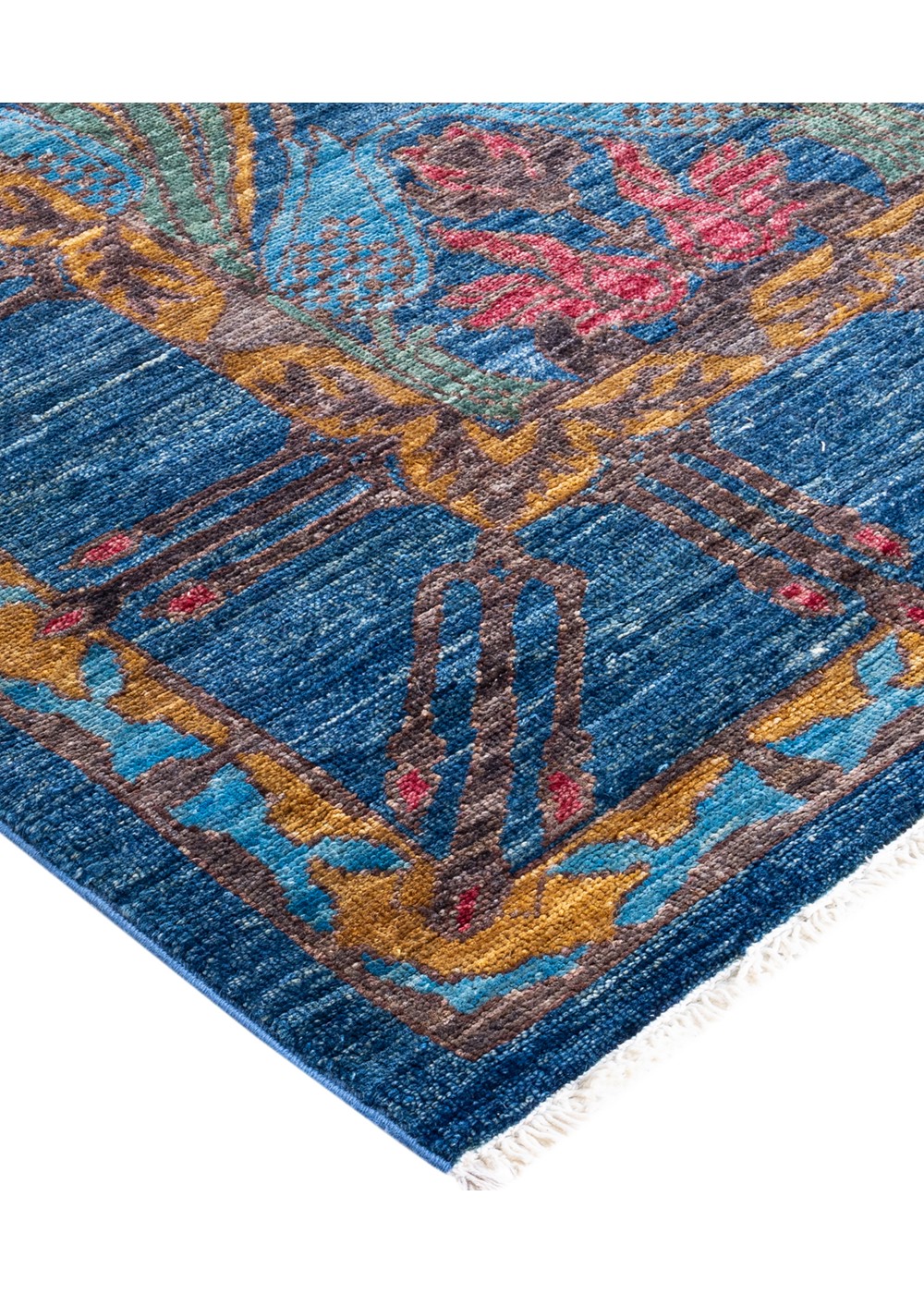 Burne El Dokuma Yün ve İpek Halı 265x187 cm AND234177265X187496