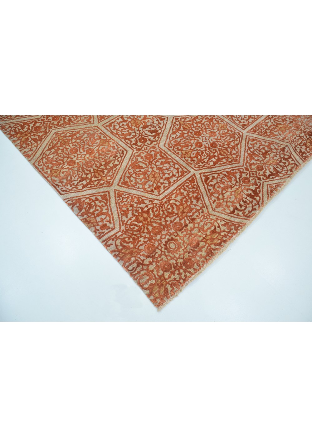 Baroque El Dokuma Yün ve İpek Halı 251x171 cm AND236189251X171429