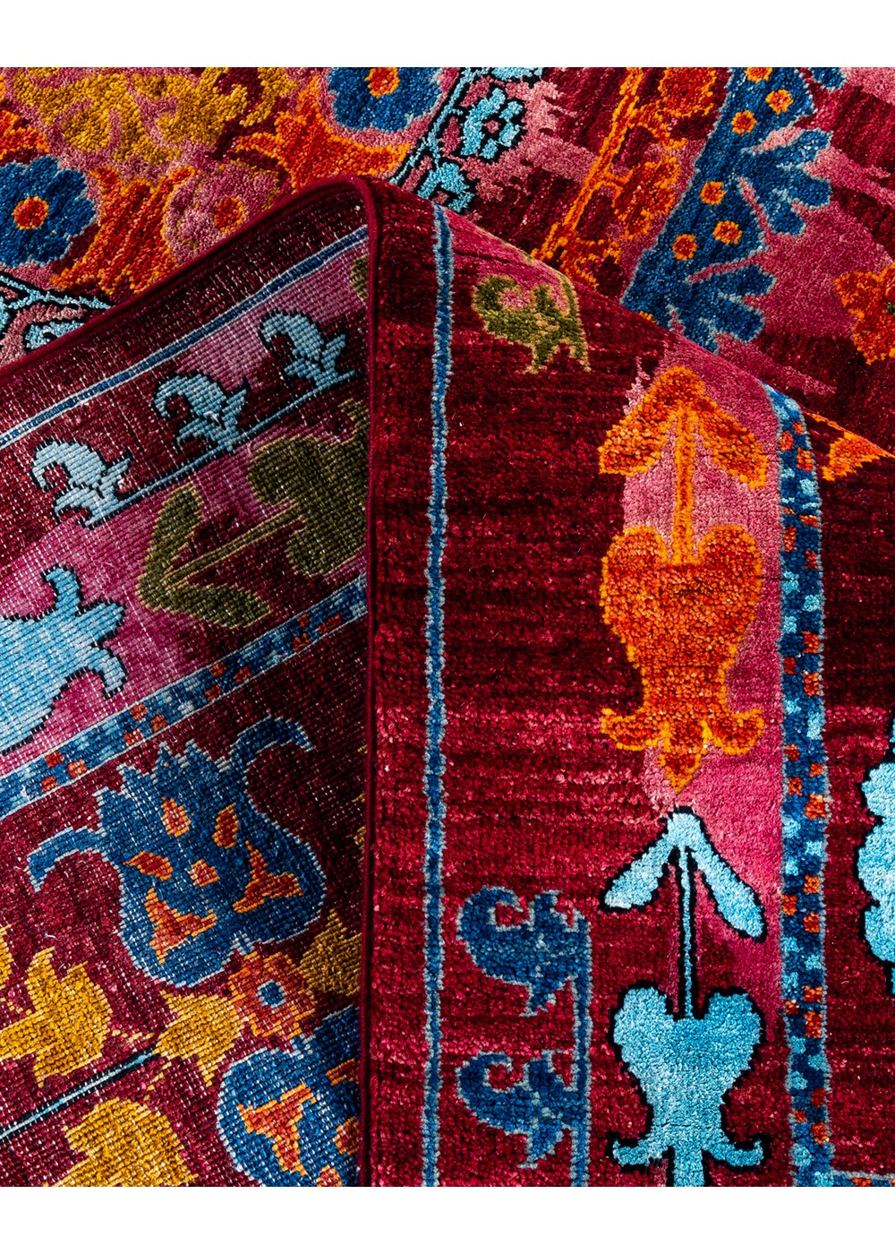 Khiva El Dokuma Yün ve İpek Halı 255x182 cm AND237207255X182464