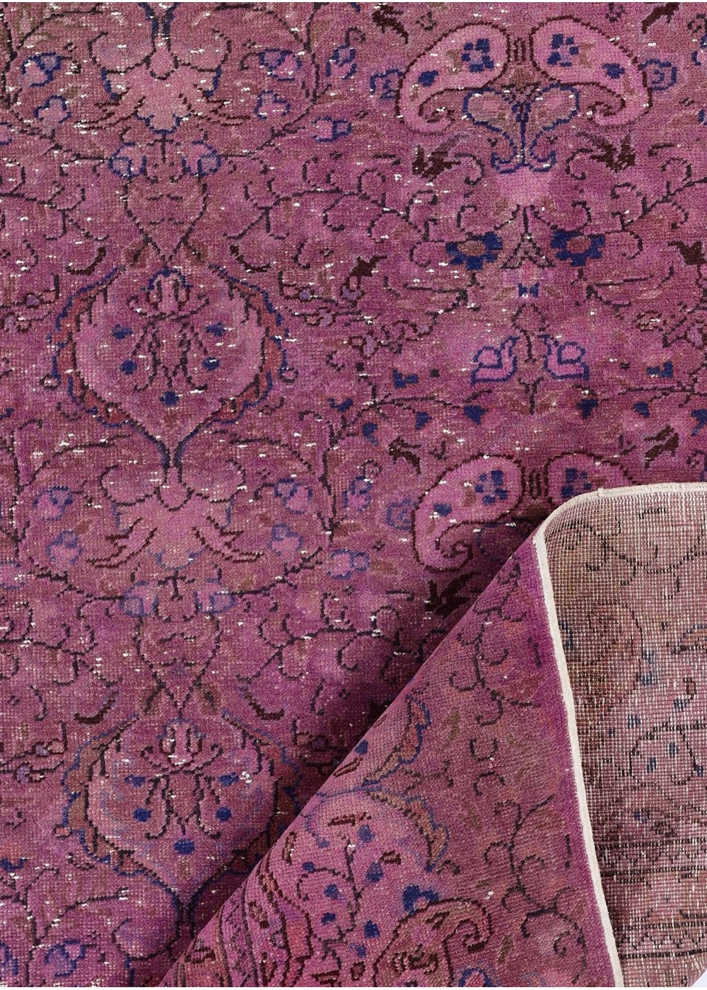 Rose Dust Vintage El Dokuma Yün Halı 291x204 cm AND182029291X204594
