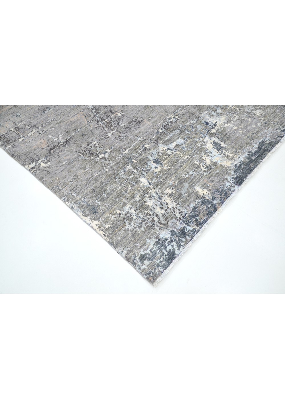 Ashen Lines El Dokuma Yün ve İpek Halı 248x170 cm AND238033248X170422