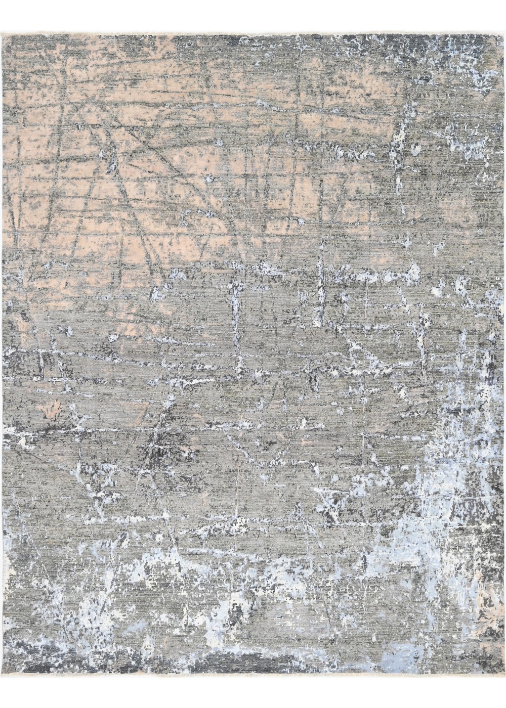Ashen Lines El Dokuma Yün ve İpek Halı 310x244 cm AND2381123107X244749