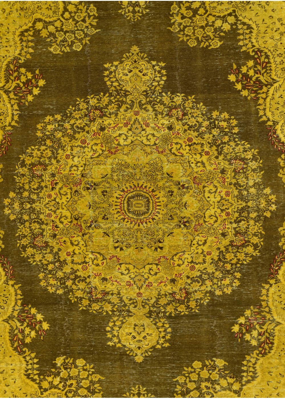 Imperial Saffron Vintage El Dokuma Yün Halı 301x212 cm AND183026301X212638