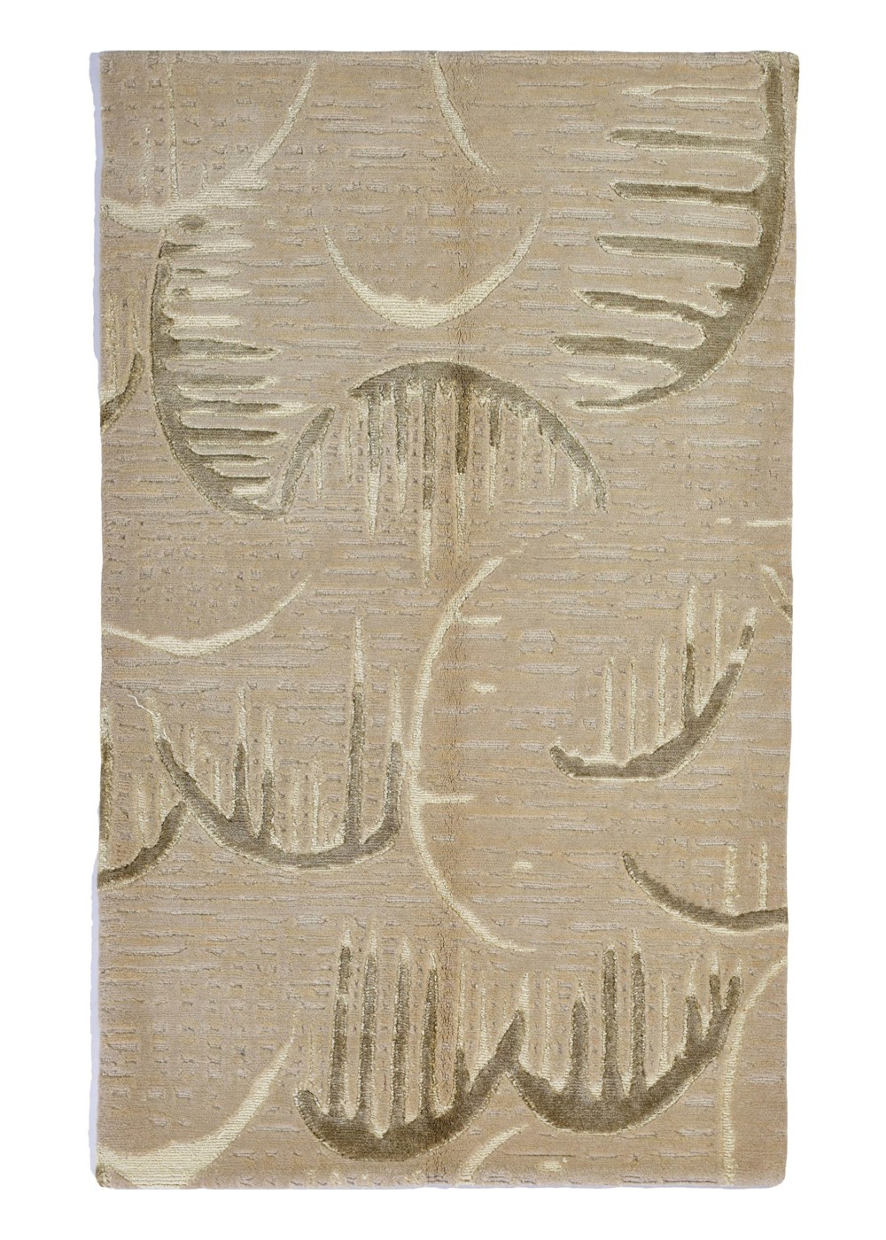 Lunira El Dokuma Yün ve İpek Halı 149x91 cm NPL102342149X91136