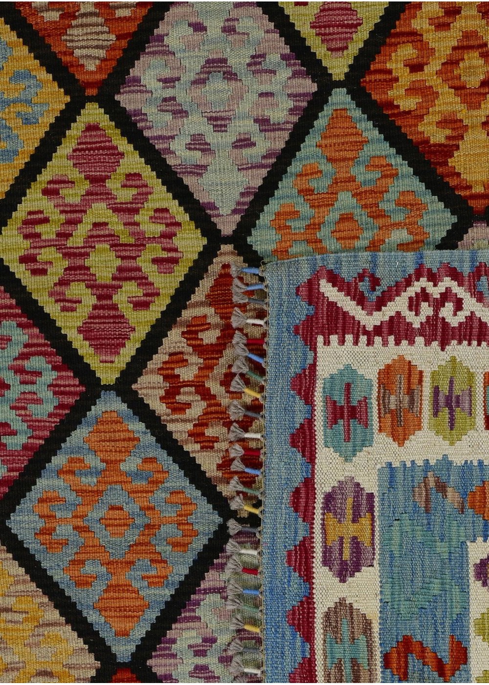 Kaleido El Dokuma Yün Kilim 298x209 cm AND236402298X209623