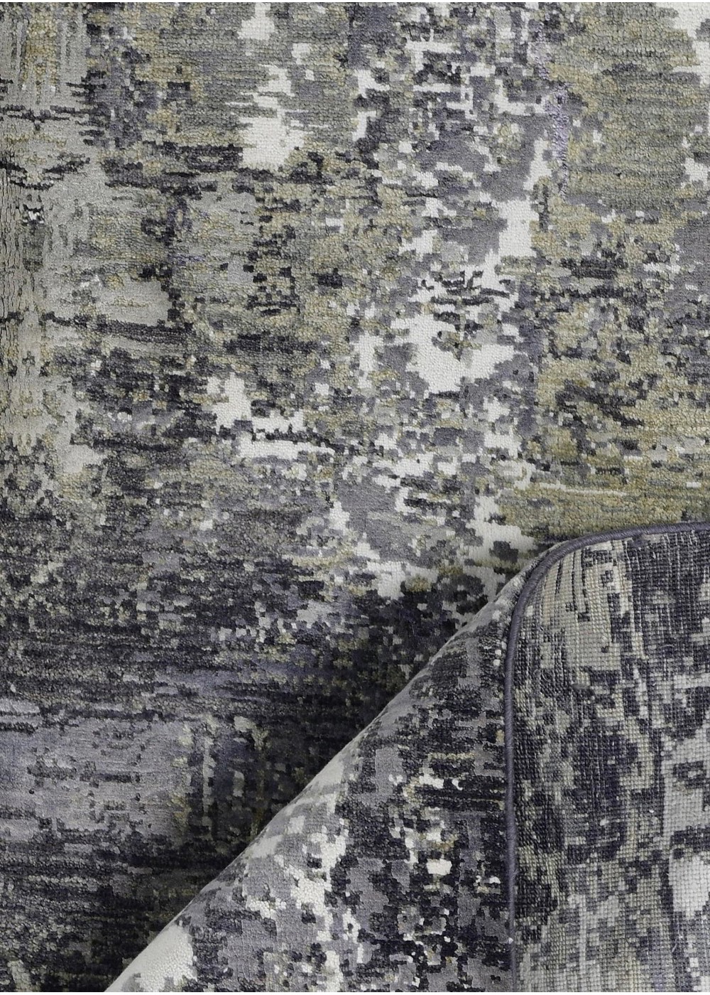 Zephon El Dokuma Yün ve İpek Halı 211x151 cm AND224009211X151319