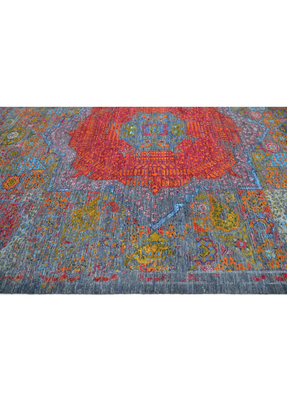 Medallion El Dokuma Yün ve İpek Halı 3067x246 cm AND2381143067X246753