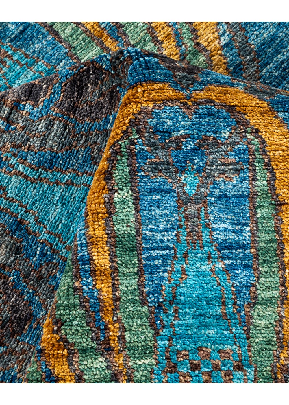 Burne El Dokuma Yün ve İpek Halı 234x149 cm AND234183234X149349