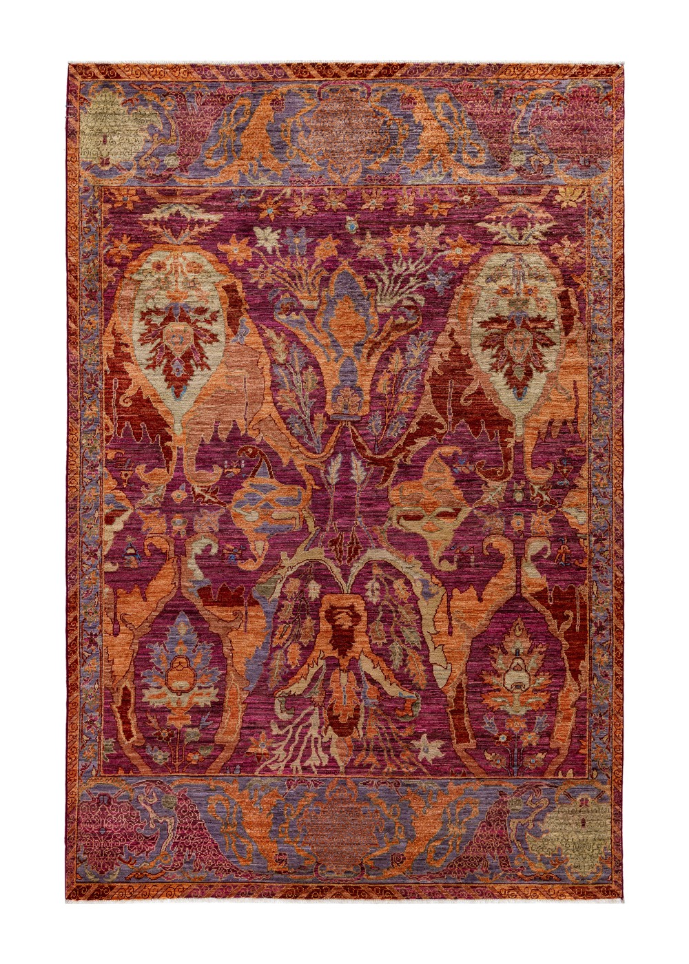Antique Garnet El Dokuma Yün Halı 277x183 cm AND238028277X183507