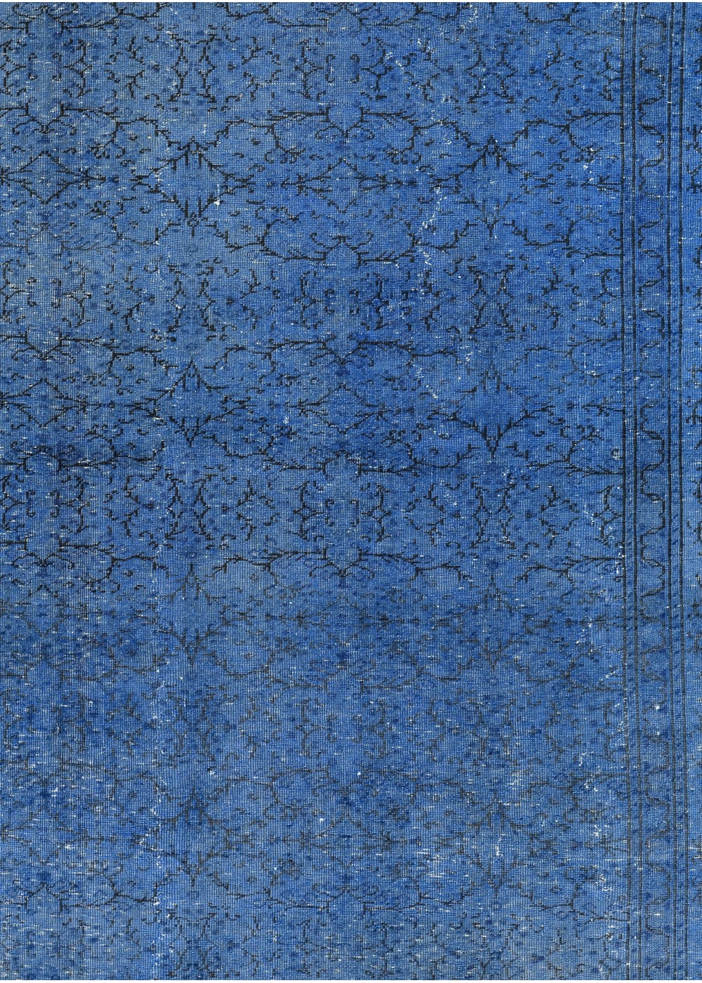 Celestial Blue Vintage El Dokuma Yün Halı 293x202 cm AND185032293X202592