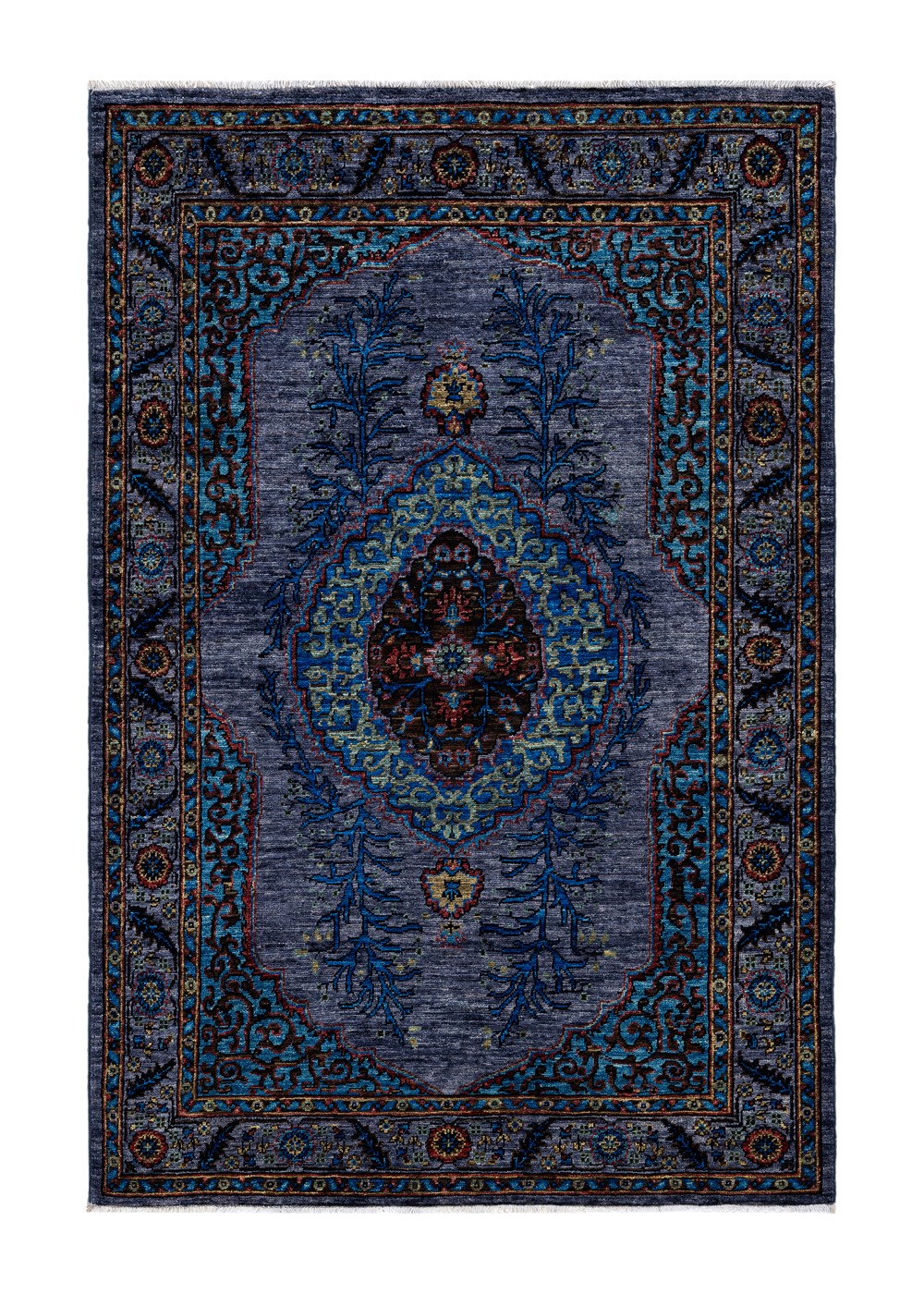 Sapphire Elegance El Dokuma Yün Halı 181x120 cm AND238151181X120217