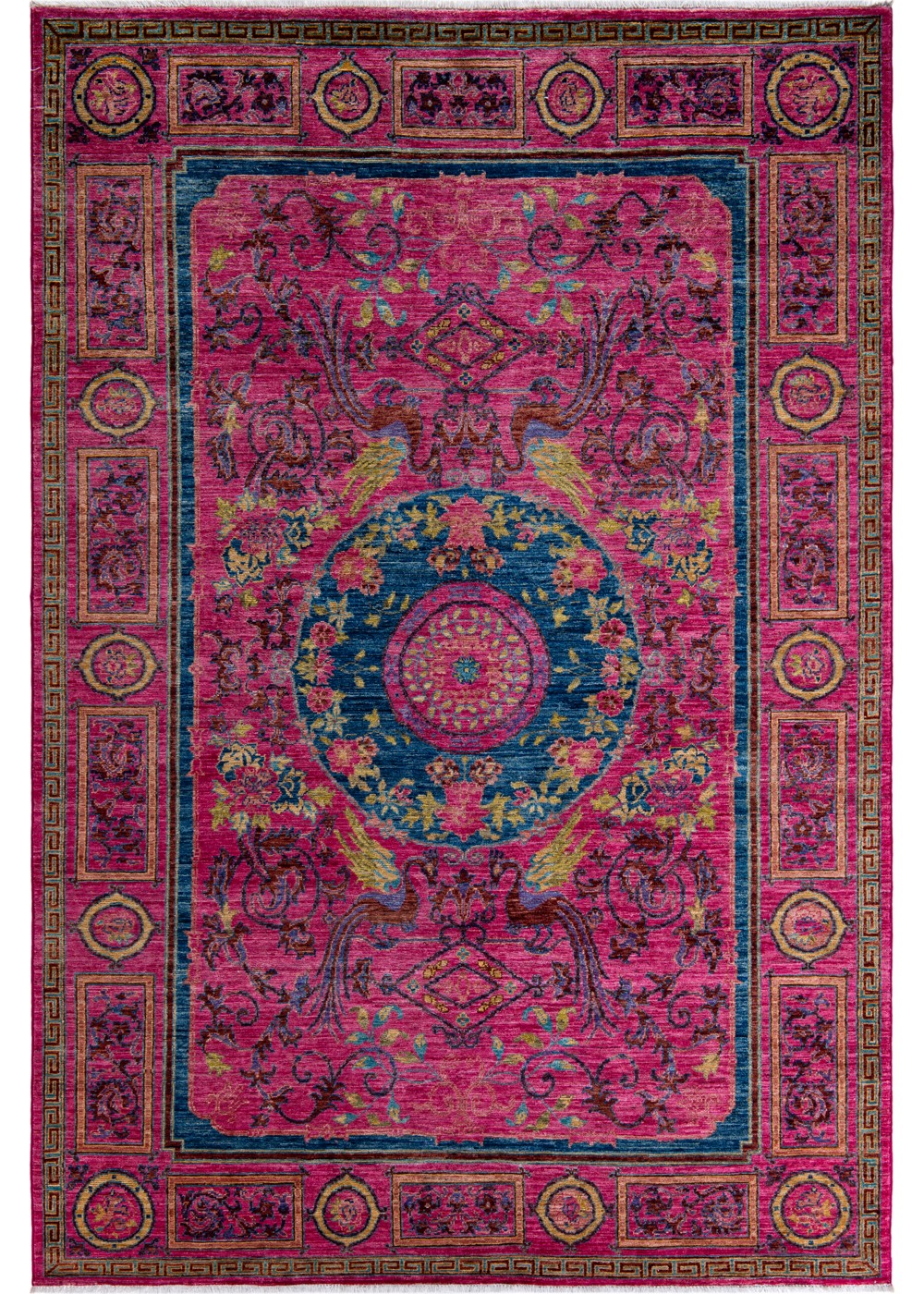 Morris El Dokuma Yün ve İpek Halı 270x187 cm AND236141270X187505
