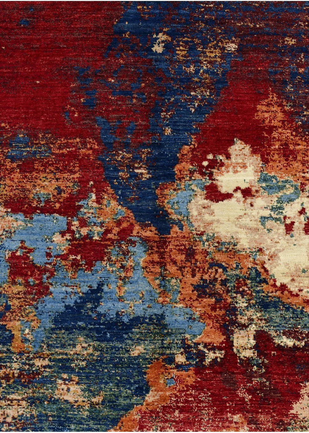 Virell El Dokuma Yün ve İpek Halı 181x122 cm AND233038181X122221