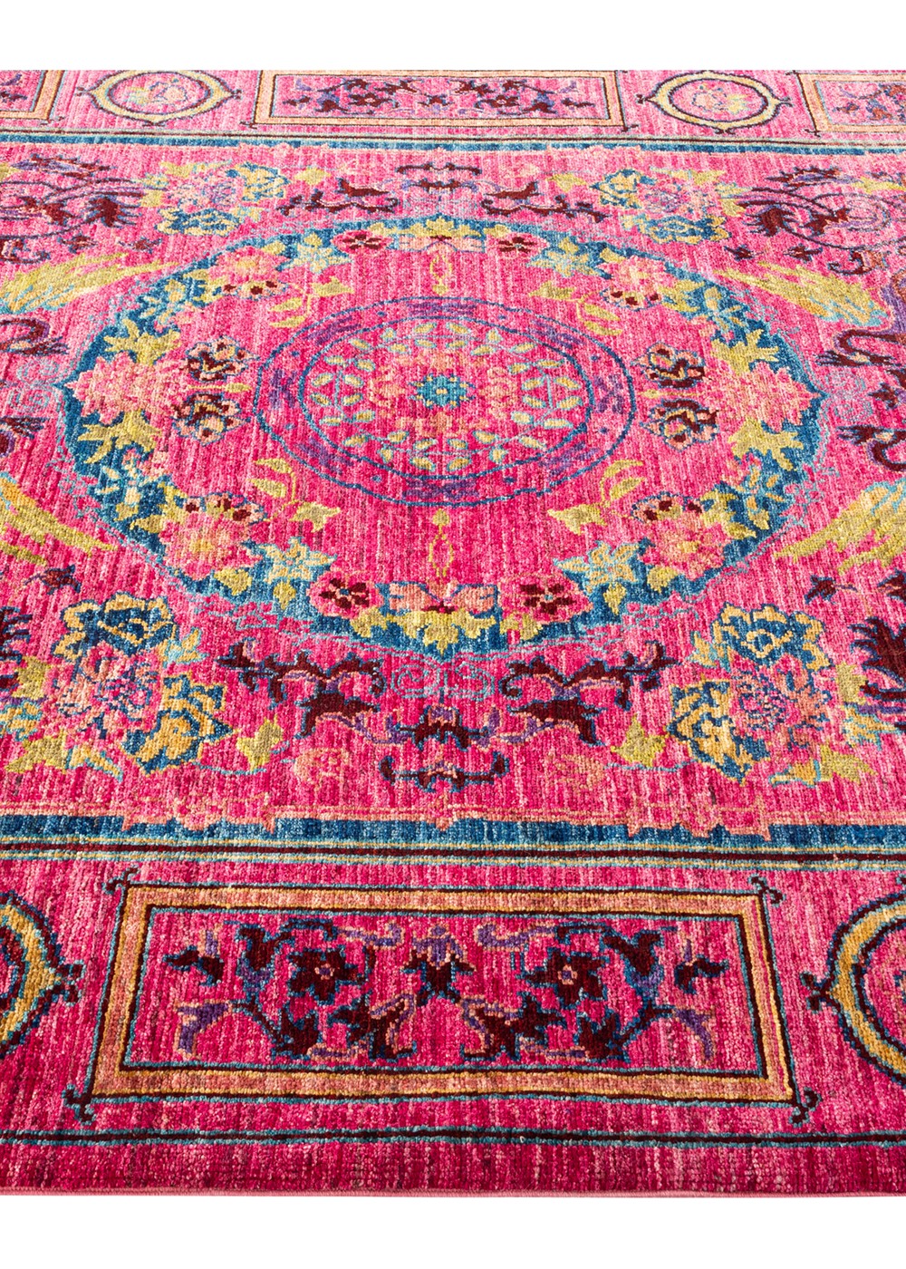 Morris El Dokuma Yün ve İpek Halı 221x154 cm AND234181221X154340