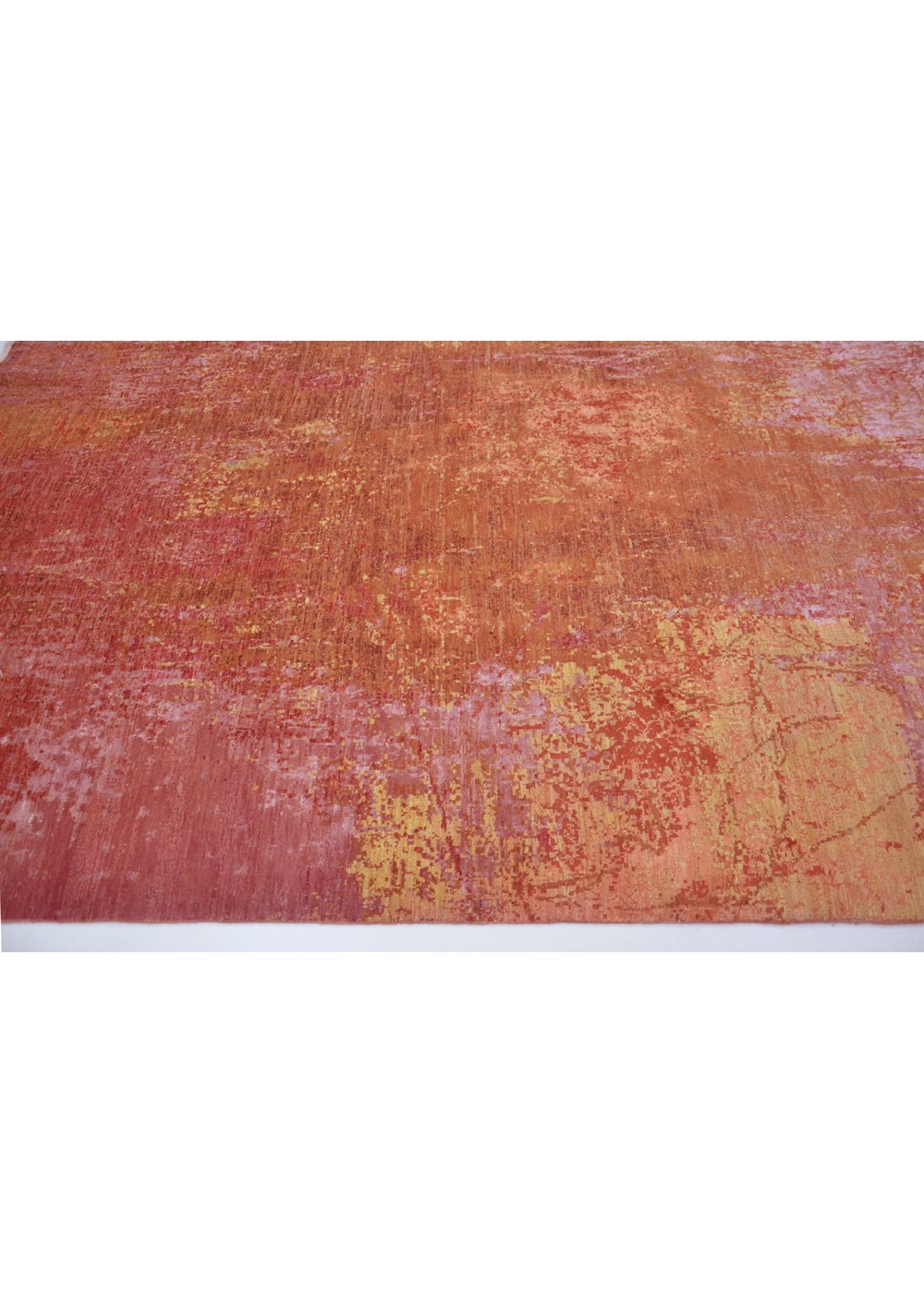 Charcoal Fade El Dokuma Yün ve İpek Halı 248x165 cm AND236191248X165409