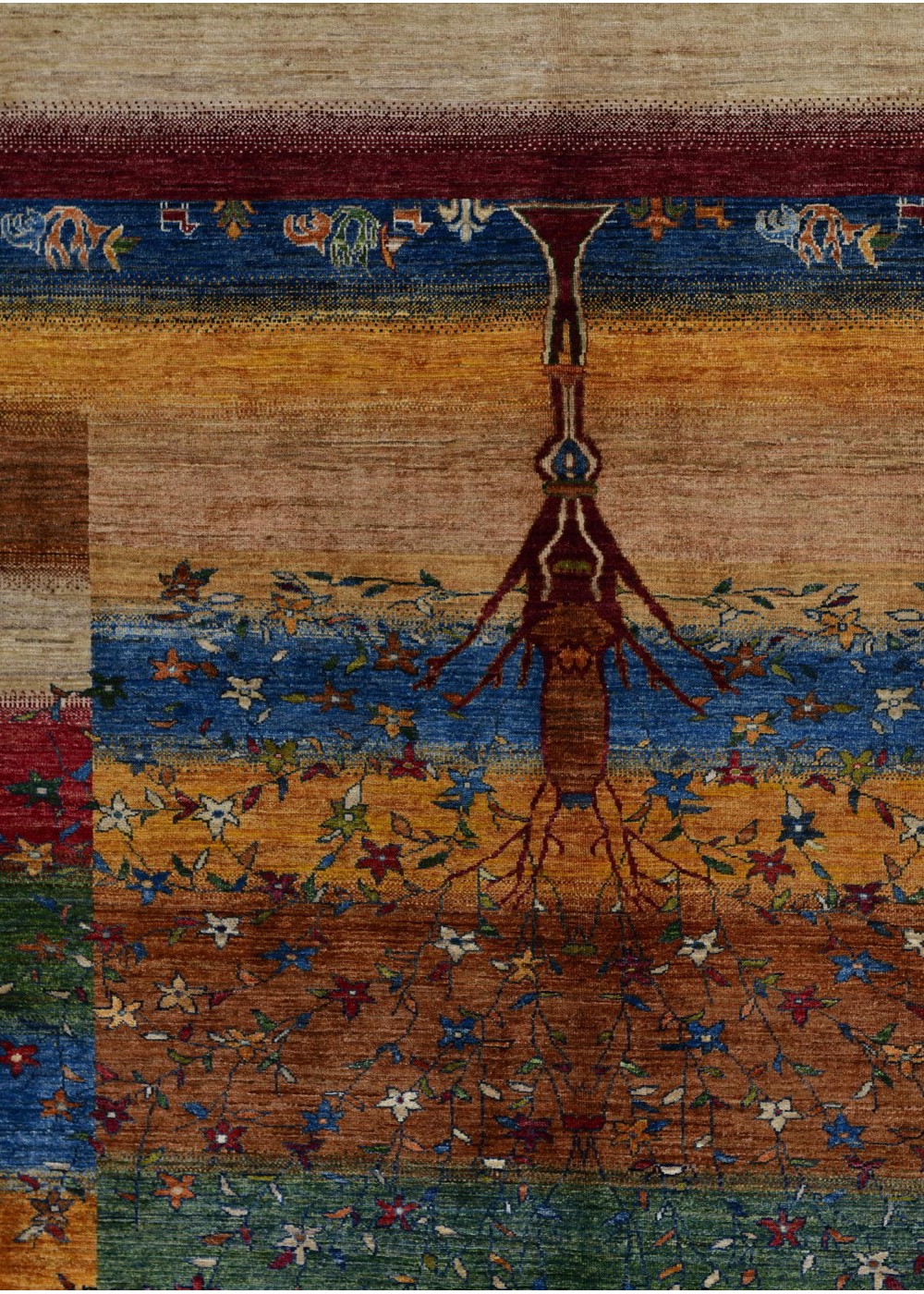 Mythara El Dokuma Yün Halı 199x155 cm AND236211199X155308