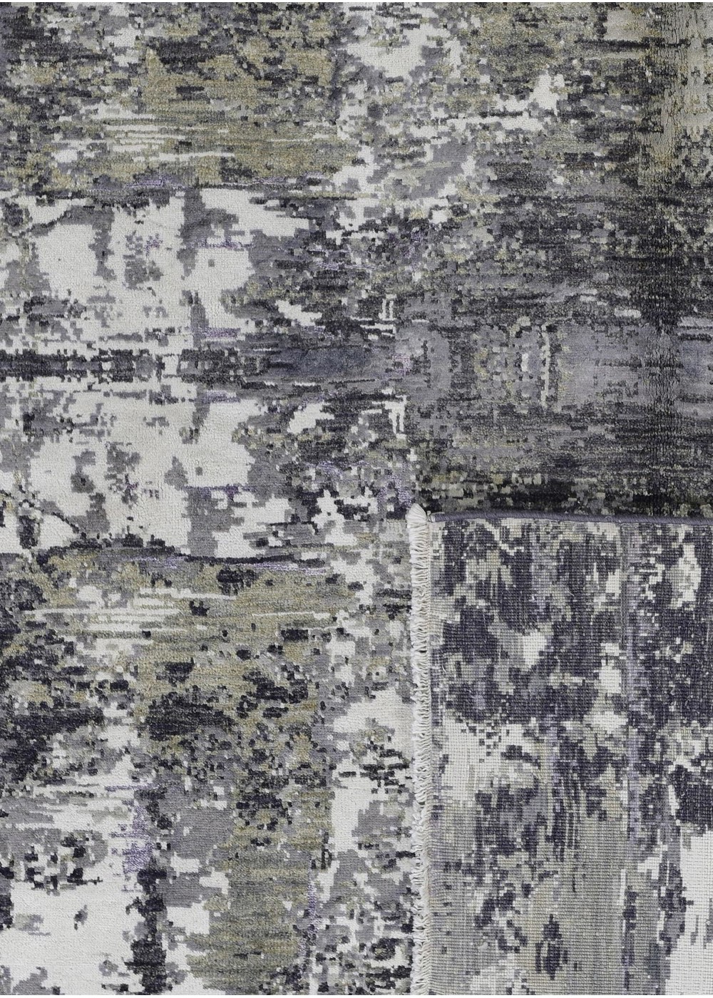Zephon El Dokuma Yün ve İpek Halı 211x151 cm AND224009211X151319