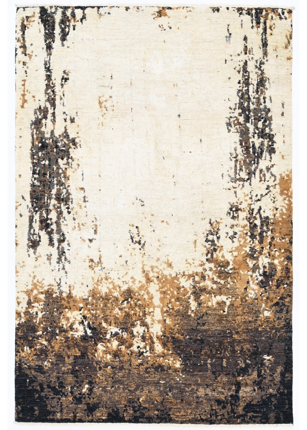 Terra Abstract El Dokuma Yün ve İpek Halı 183x121 cm AND236302183X121221