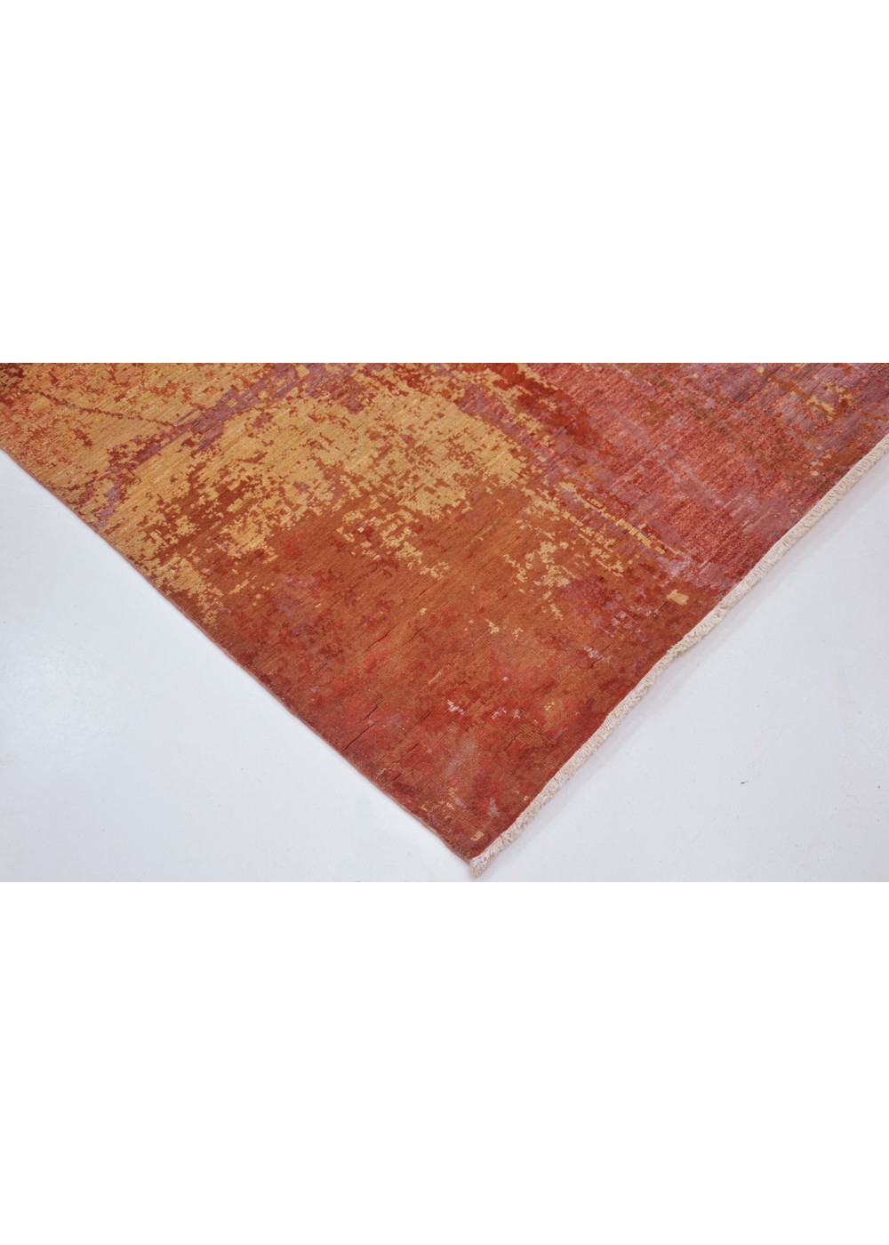 Charcoal Fade El Dokuma Yün ve İpek Halı 248x165 cm AND236191248X165409