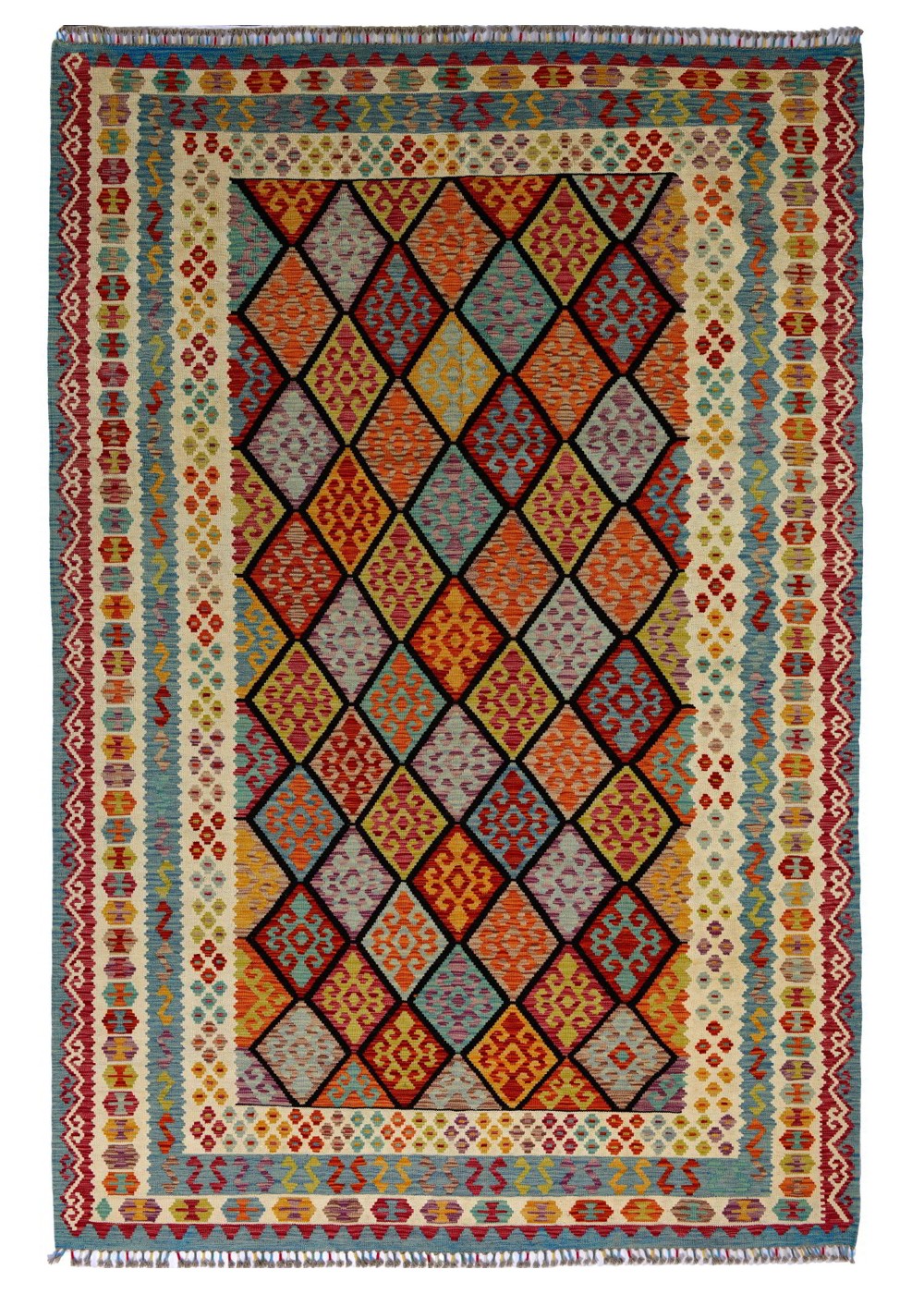 Kaleido El Dokuma Yün Kilim 298x209 cm AND236402298X209623